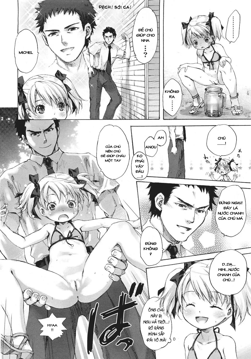 HentaiVN.net - Ảnh 6 - [Loli] Michel's lemonade [Michelle-Chan's Lemonade] - Chap 1