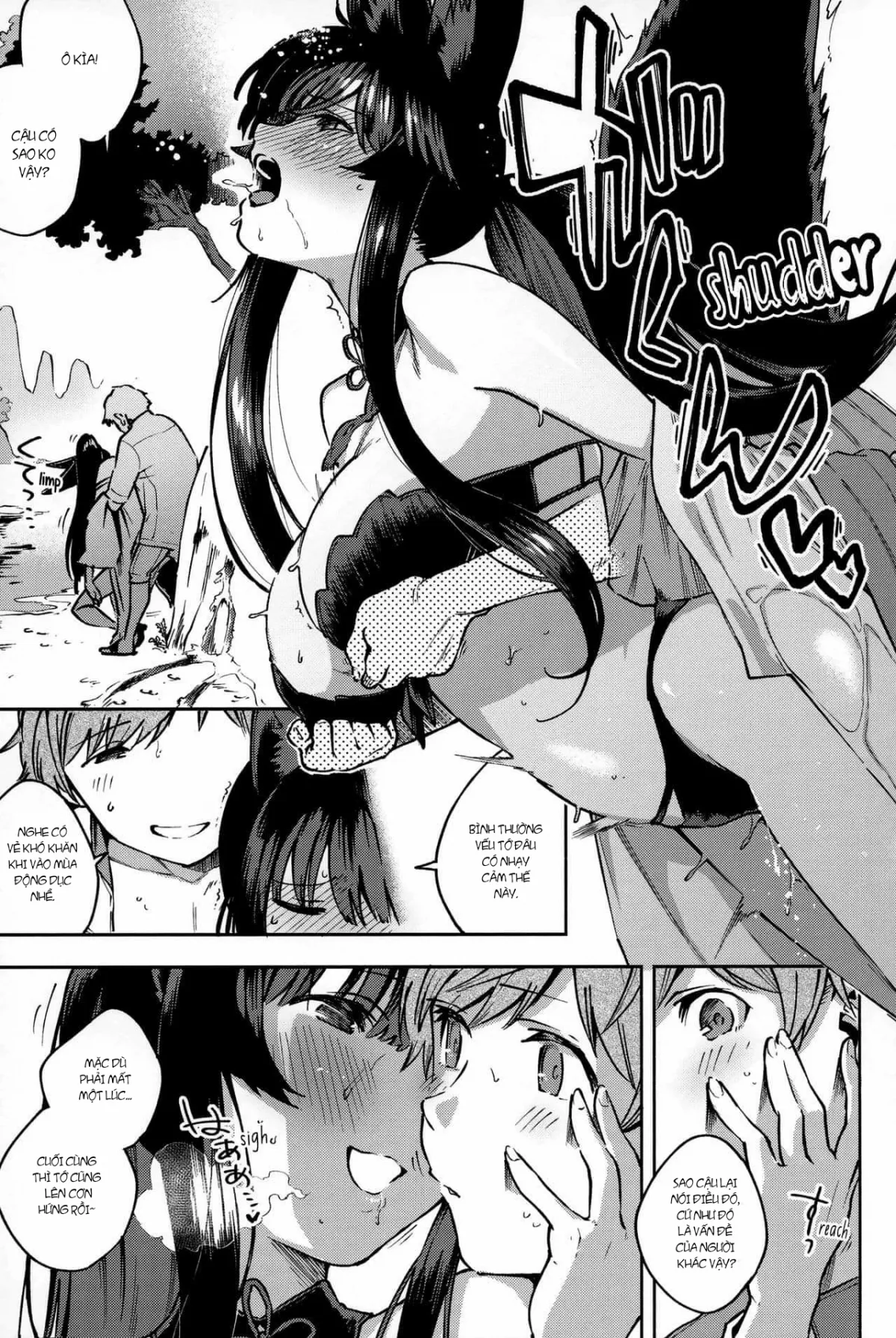 HentaiVN.net - Ảnh 10 - Yuel Mặc Bộ Đồ Bơi Và Cơn Động Dục (Granblue Fantasy) [Yuel ga Mizugi ni Kigaetara; Yuel, Swimsuit, and Her Mating Season (Granblue Fantasy)] - Chap 1