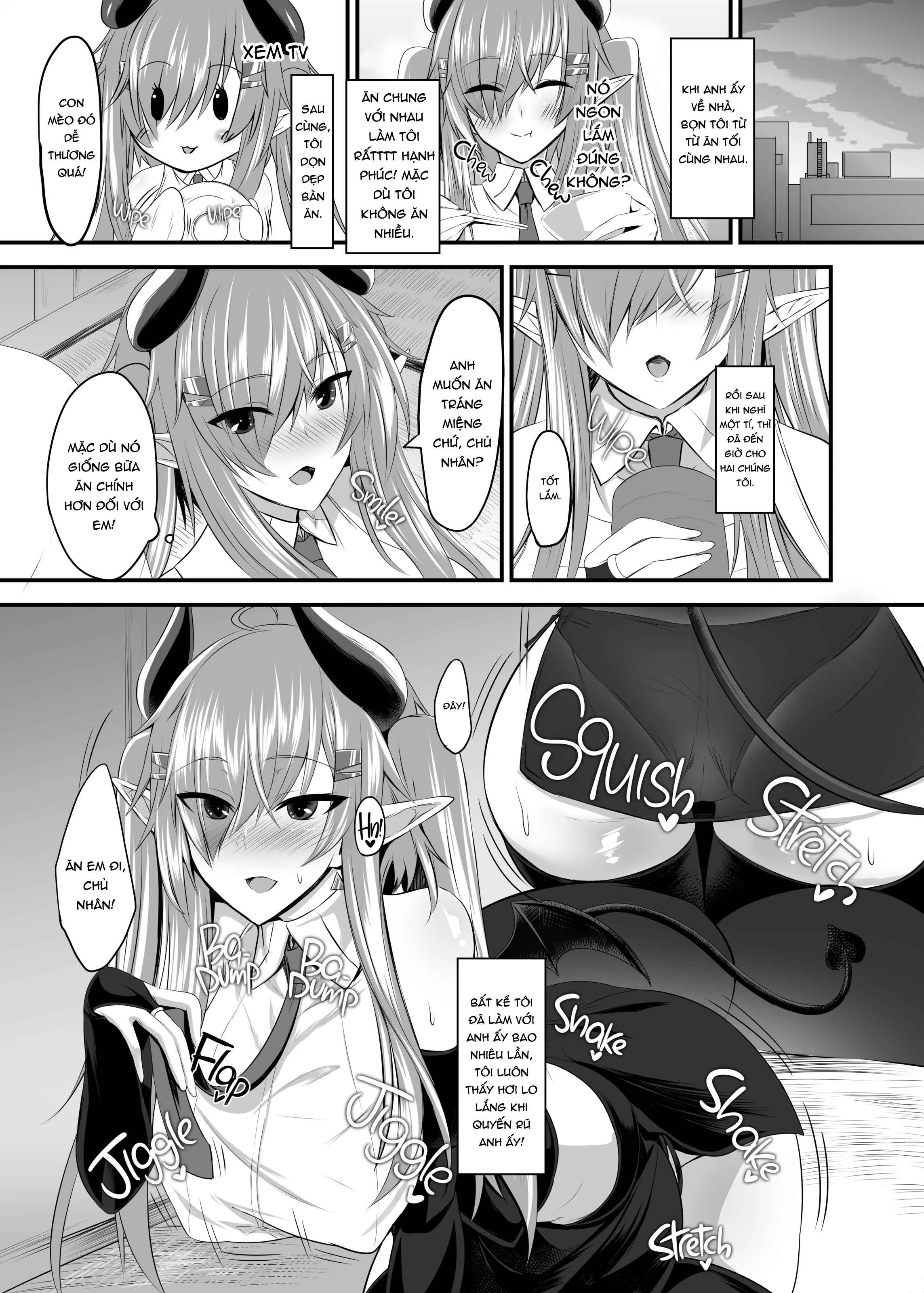 HentaiVN.net - Ảnh 16 - Life With a Succubus -Making Sweet Love to a Meaty Succubus- [COMIC1☆14] - Chap 1