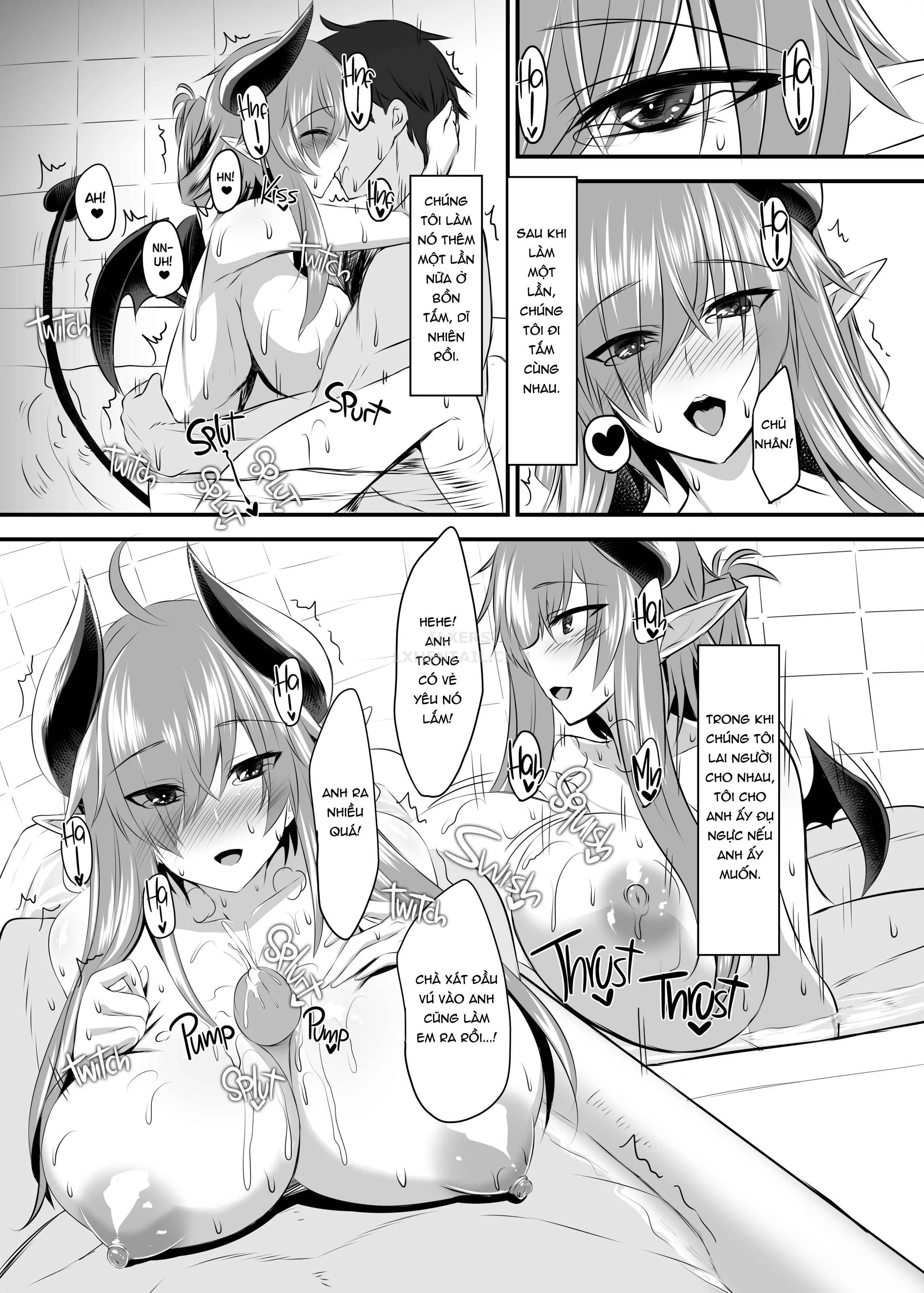HentaiVN.net - Ảnh 24 - Life With a Succubus -Making Sweet Love to a Meaty Succubus- [COMIC1☆14] - Chap 1