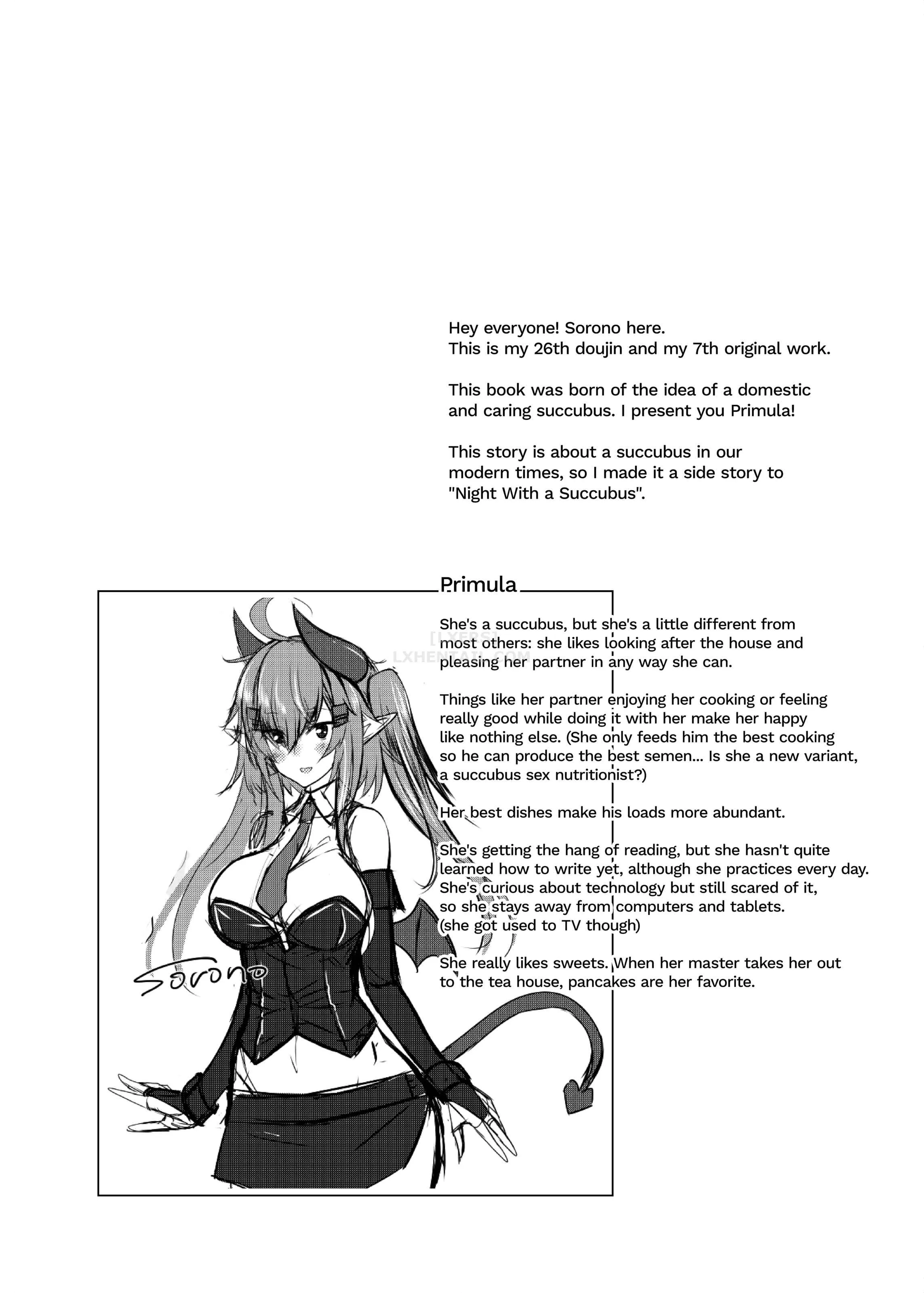 HentaiVN.net - Ảnh 7 - Life With a Succubus -Making Sweet Love to a Meaty Succubus- [COMIC1☆14] - Chap 1