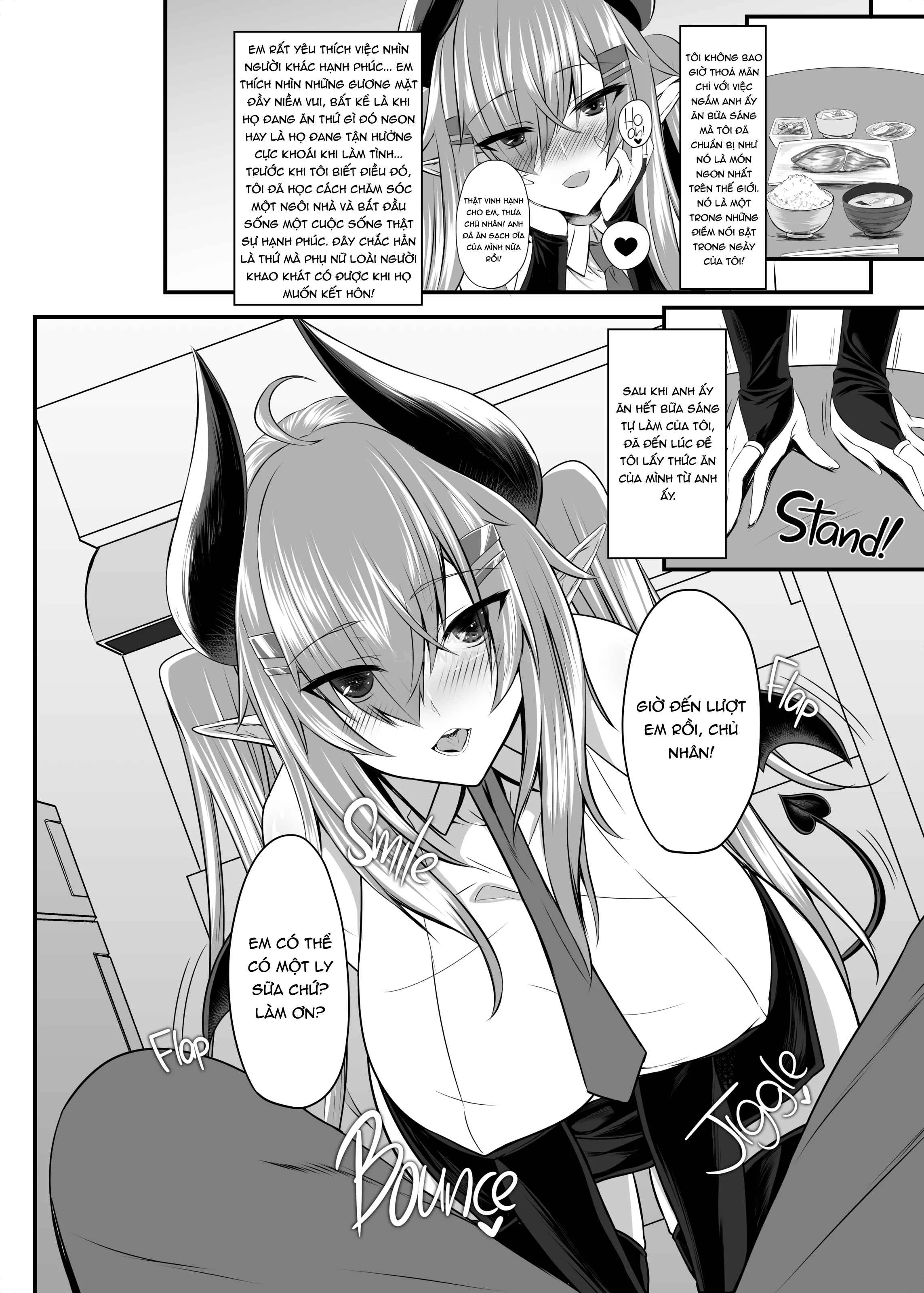 HentaiVN.net - Ảnh 9 - Life With a Succubus -Making Sweet Love to a Meaty Succubus- [COMIC1☆14] - Chap 1