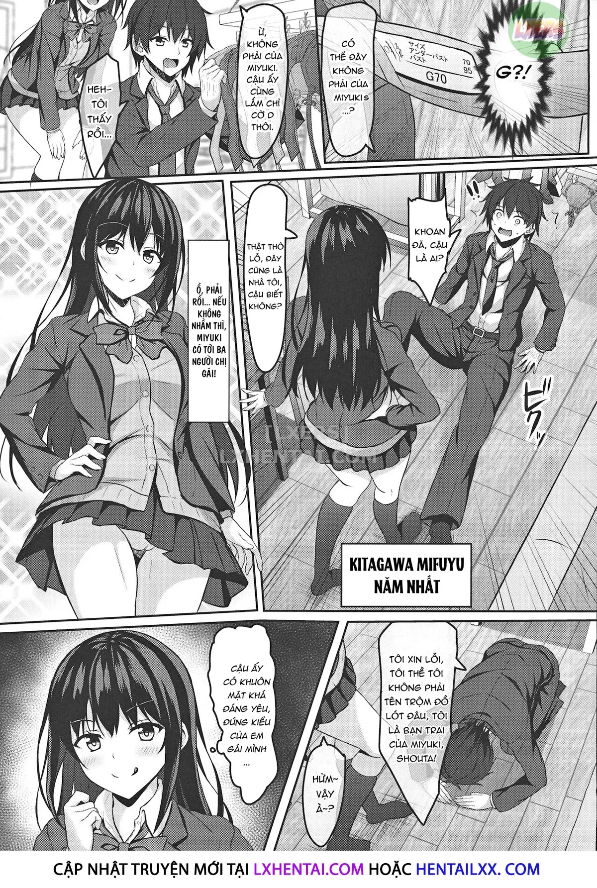 HentaiVN.net - Ảnh 10 - Chuugaku 1-Nen No Boku To Koibito No Jk No Onee-Chan [Chuugaku 1-nen no Boku to Koibito no jk no Onee-chan] - Chap 1