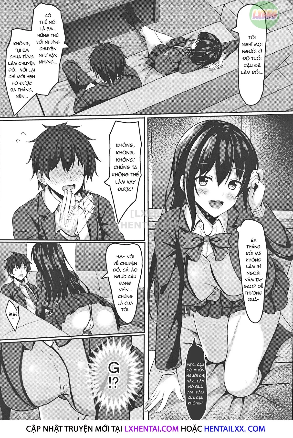 HentaiVN.net - Ảnh 12 - Chuugaku 1-Nen No Boku To Koibito No Jk No Onee-Chan [Chuugaku 1-nen no Boku to Koibito no jk no Onee-chan] - Chap 1