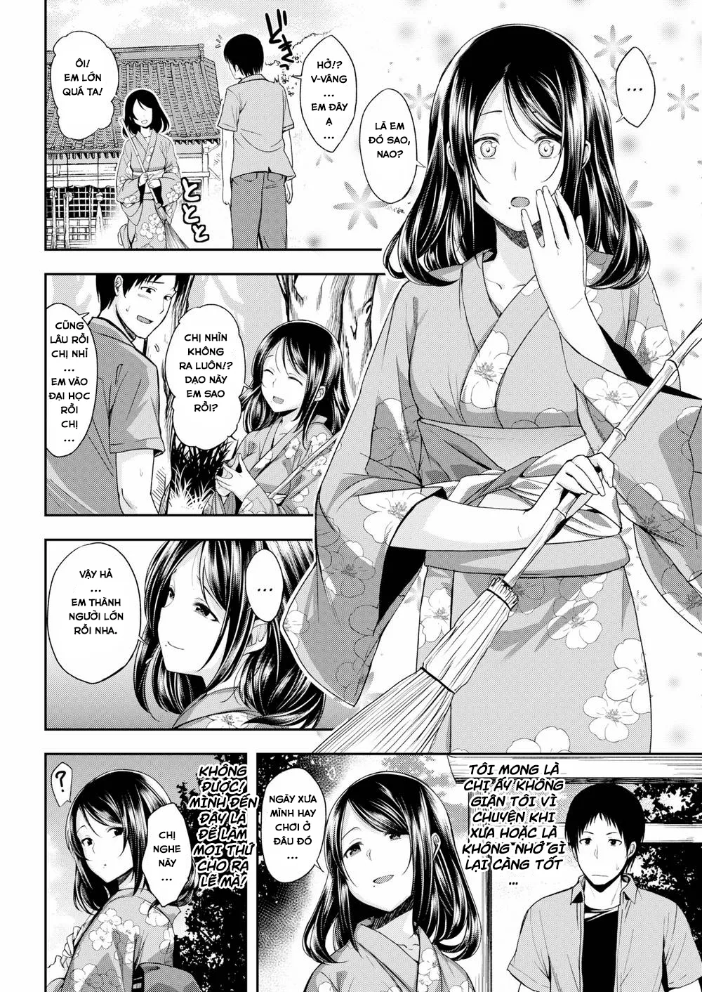 HentaiVN.net - Ảnh 5 - Mùa Hè Ấy Đã Cho Anh Cơ Hội Thứ Hai... [Second Summer] - Chap 1