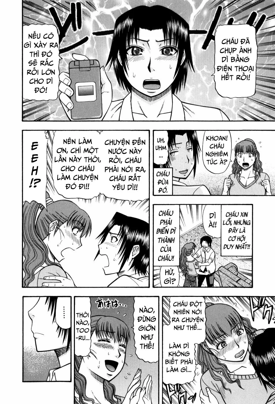 HentaiVN.net - Ảnh 13 - Upstairs Downstairs [Hitotsu Ue Hitotsu Shita] - Chap 1