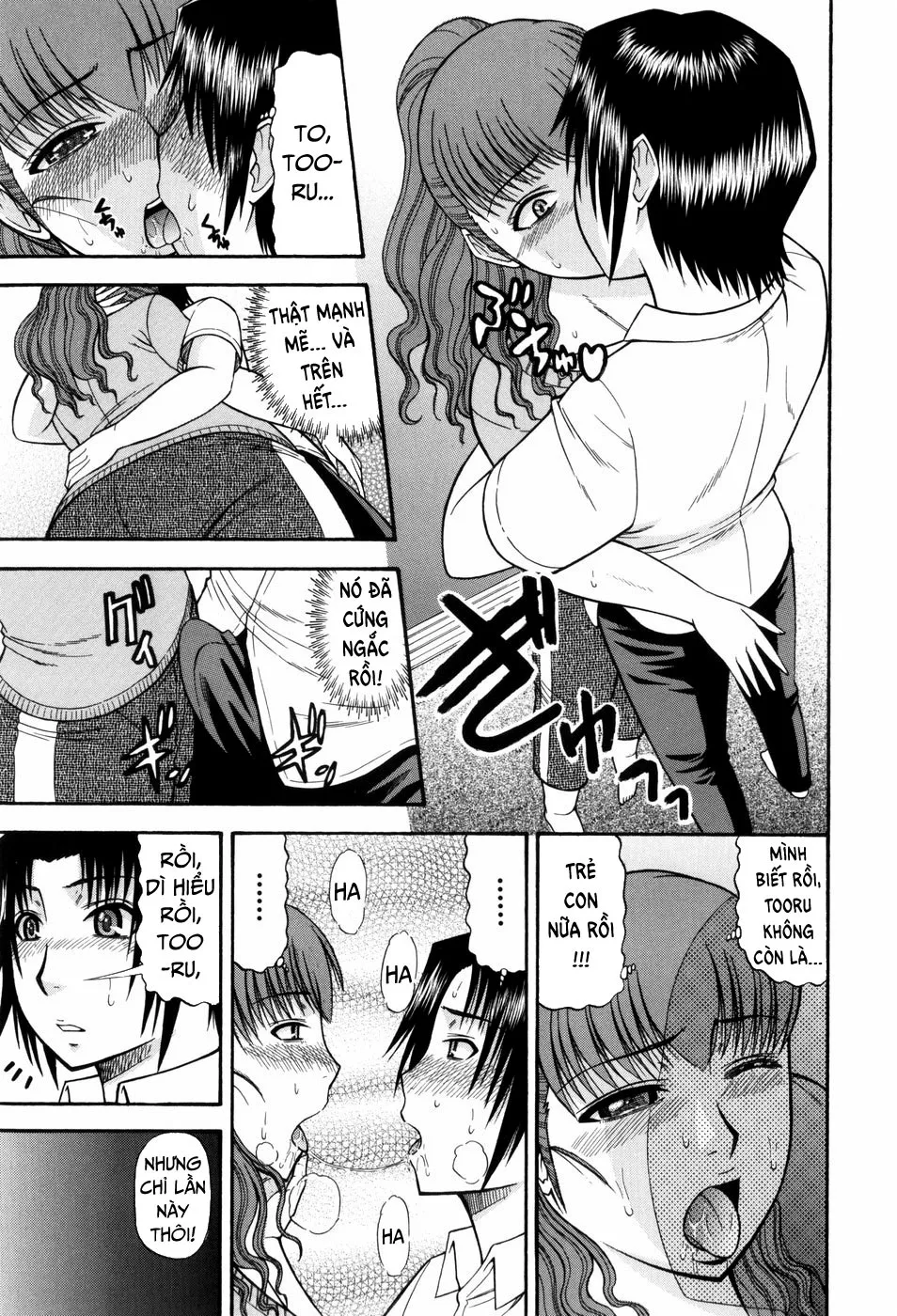 HentaiVN.net - Ảnh 14 - Upstairs Downstairs [Hitotsu Ue Hitotsu Shita] - Chap 1