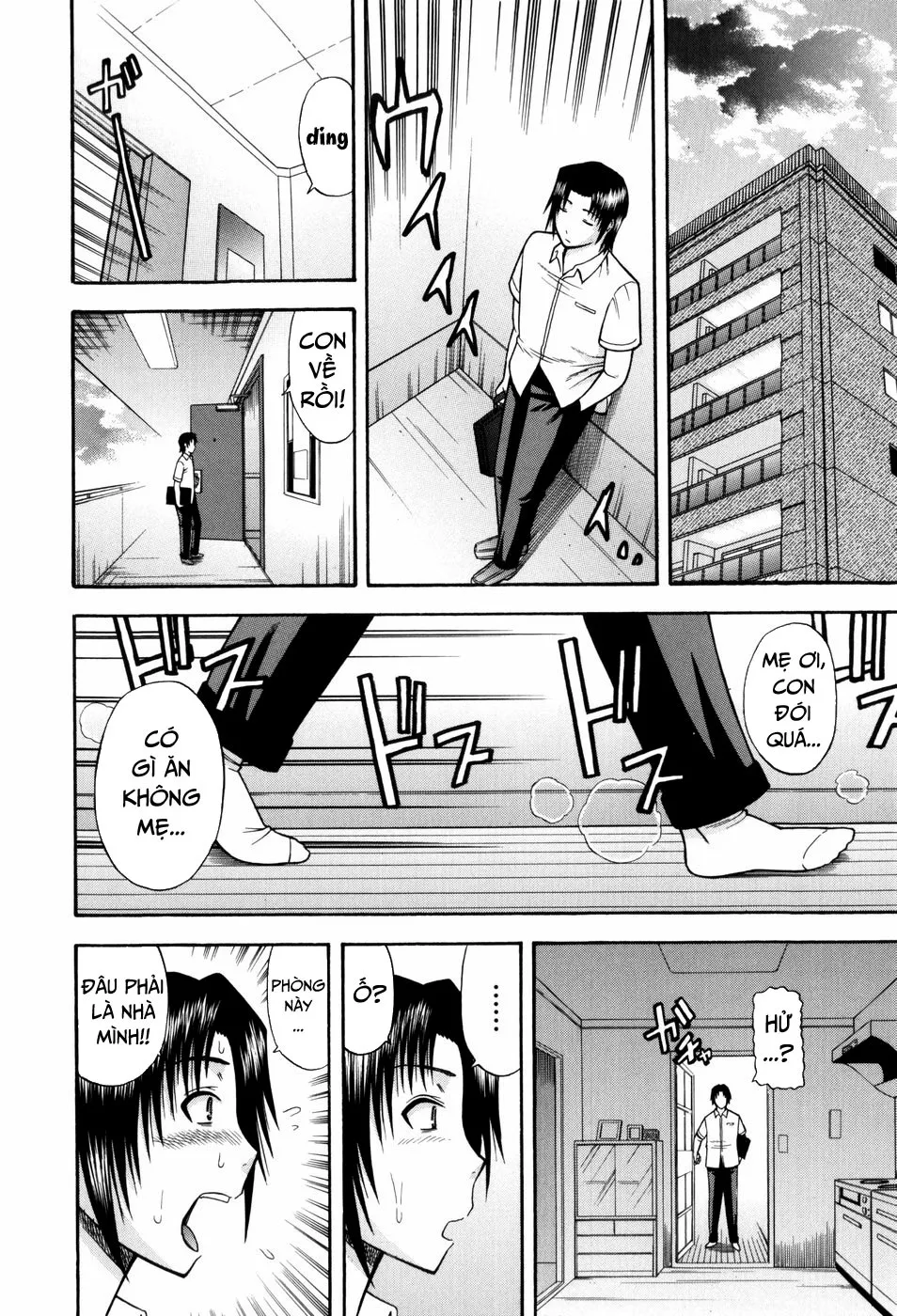 HentaiVN.net - Ảnh 5 - Upstairs Downstairs [Hitotsu Ue Hitotsu Shita] - Chap 1