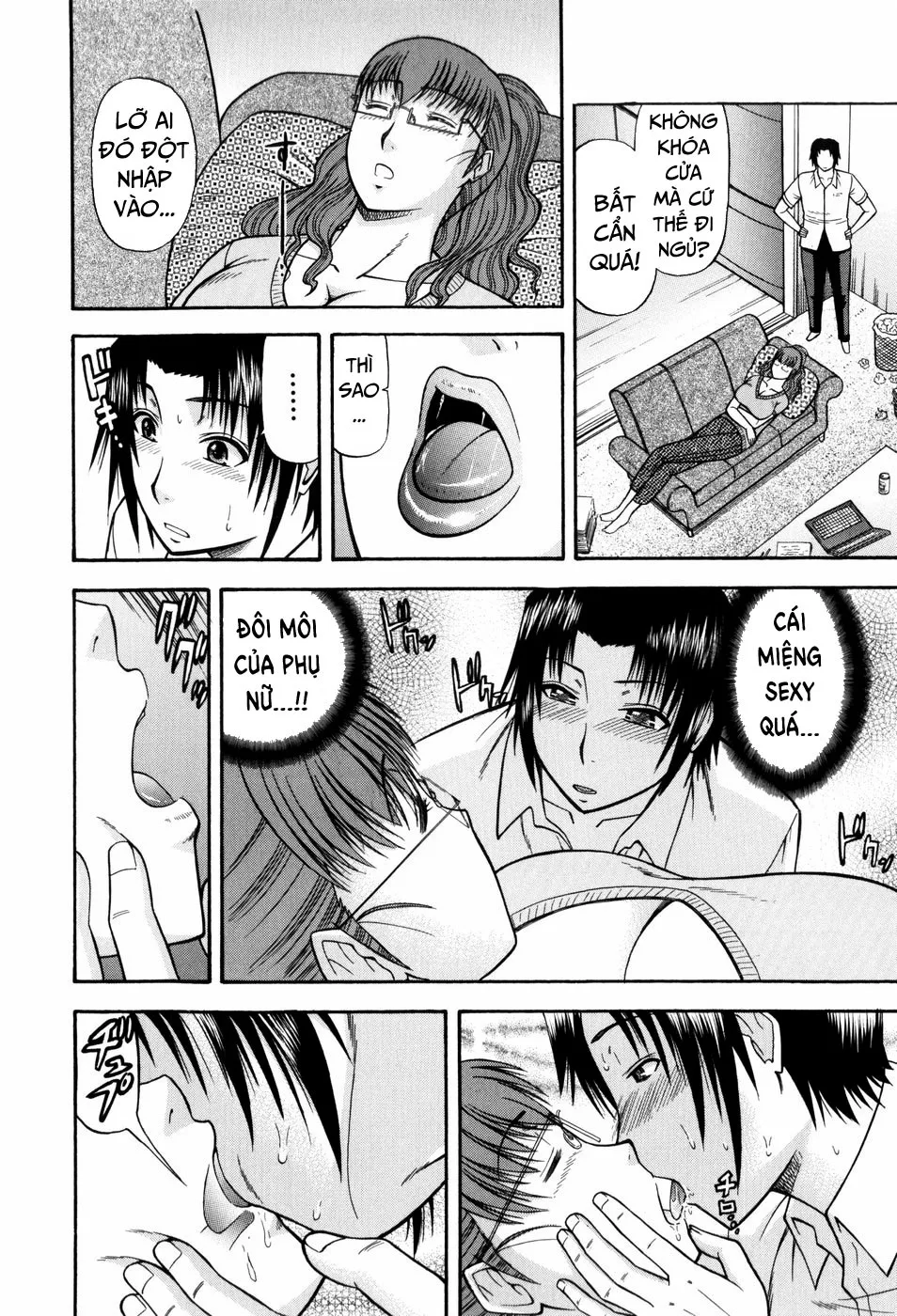 HentaiVN.net - Ảnh 7 - Upstairs Downstairs [Hitotsu Ue Hitotsu Shita] - Chap 1