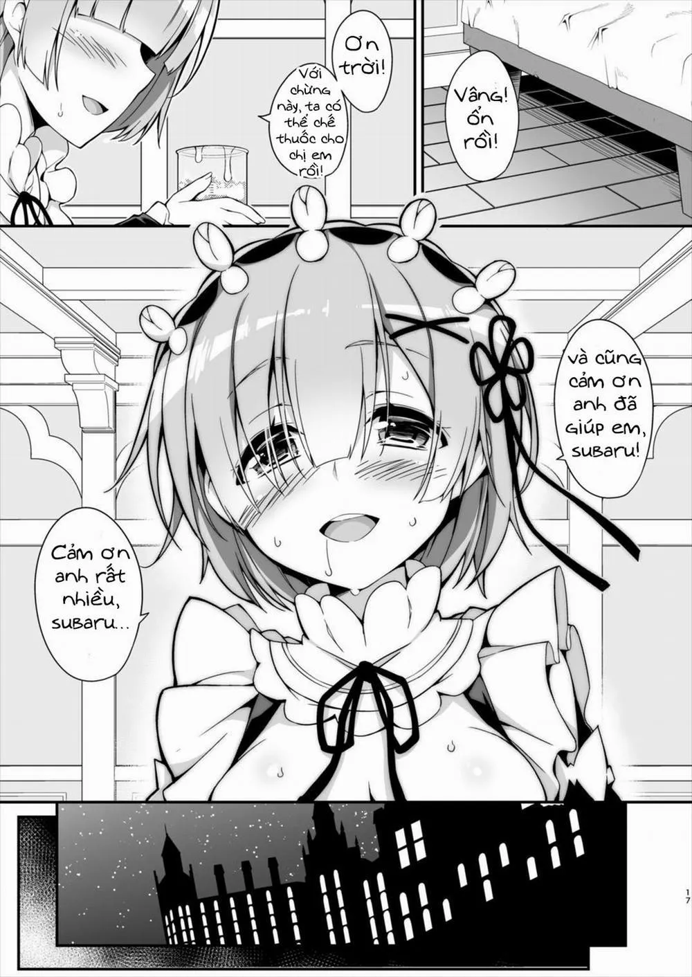 HentaiVN.net - Ảnh 18 - Rem Kara Hajimeru Okusurizukuri (Re:Zero) - Chap 1
