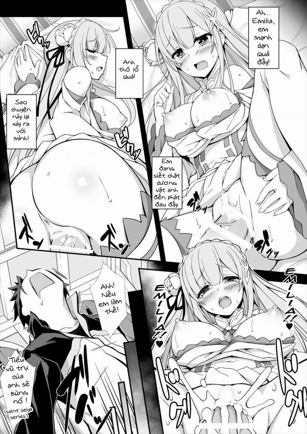 HentaiVN.net - Ảnh 8 - Rem Kara Hajimeru Okusurizukuri (Re:Zero) - Chap 1