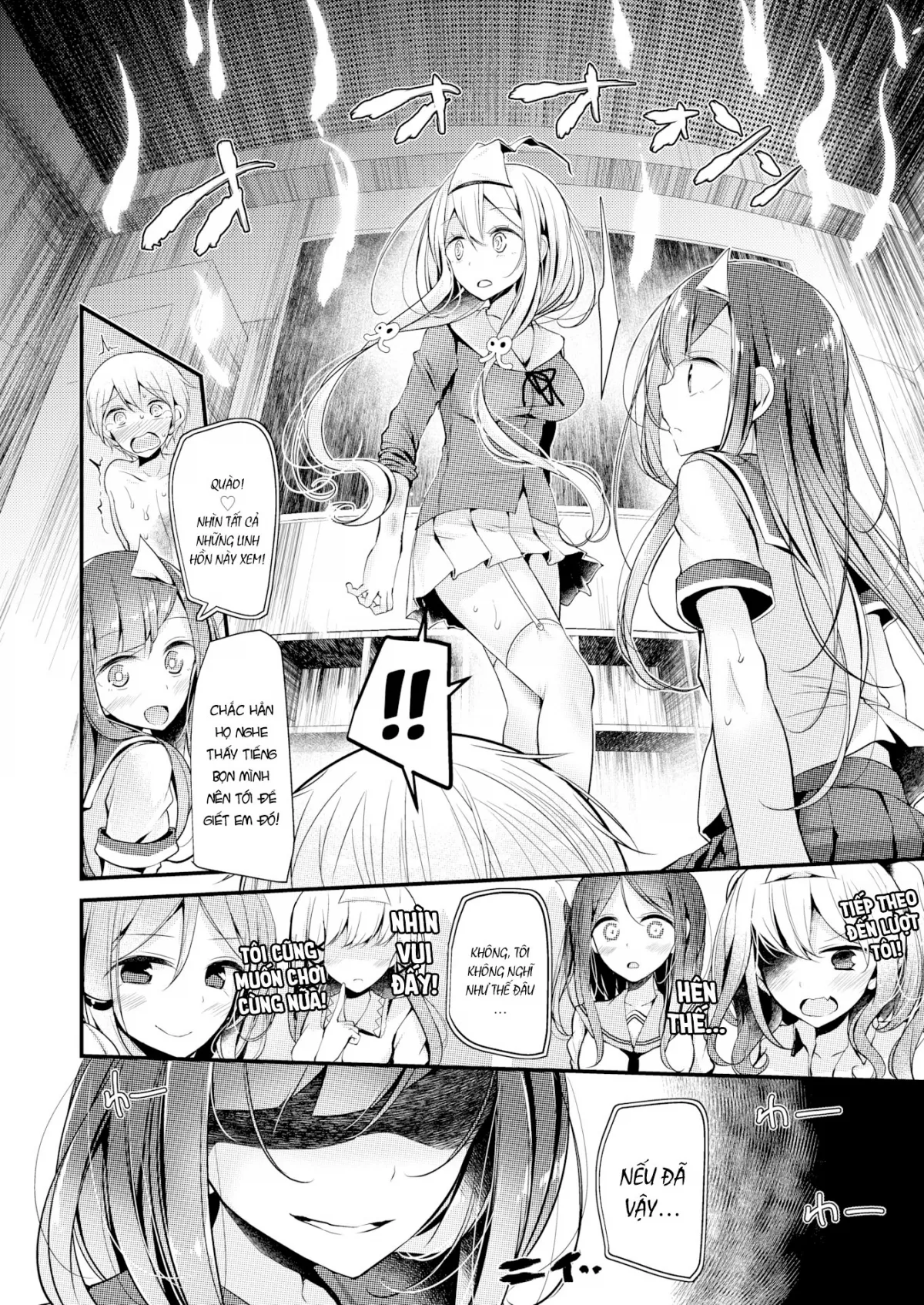 HentaiVN.net - Ảnh 18 - Spiritual Harassment - Test of Courage - Chap 1