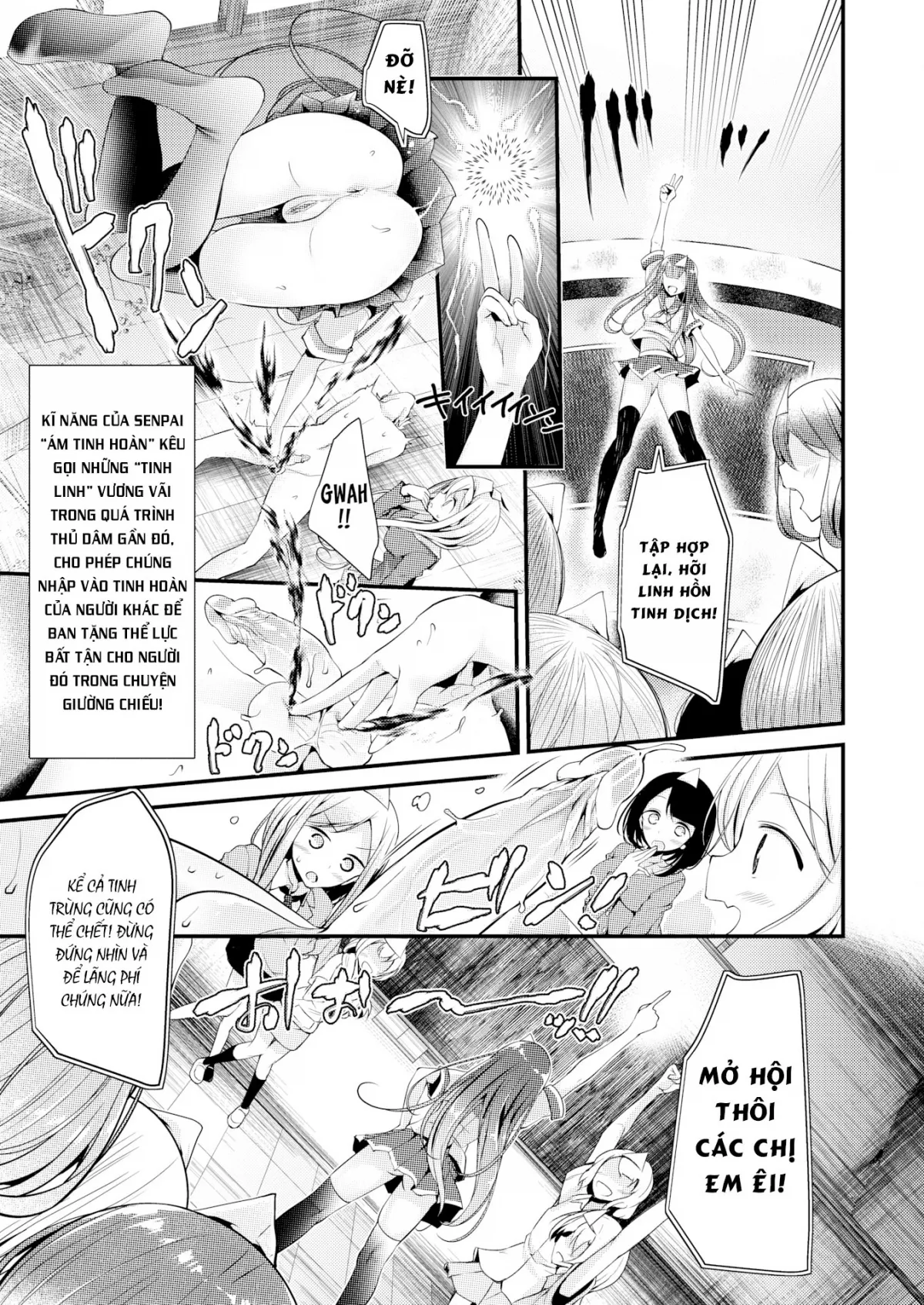 HentaiVN.net - Ảnh 19 - Spiritual Harassment - Test of Courage - Chap 1