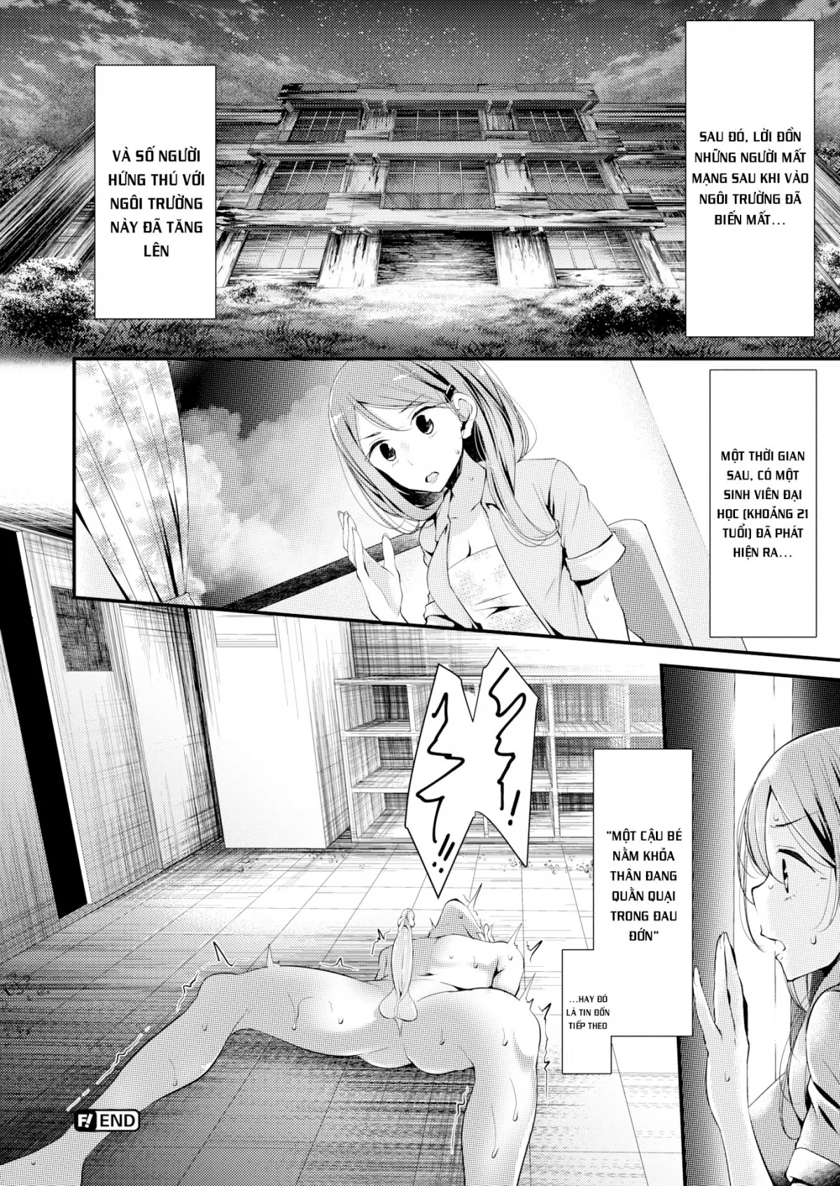 HentaiVN.net - Ảnh 30 - Spiritual Harassment - Test of Courage - Chap 1