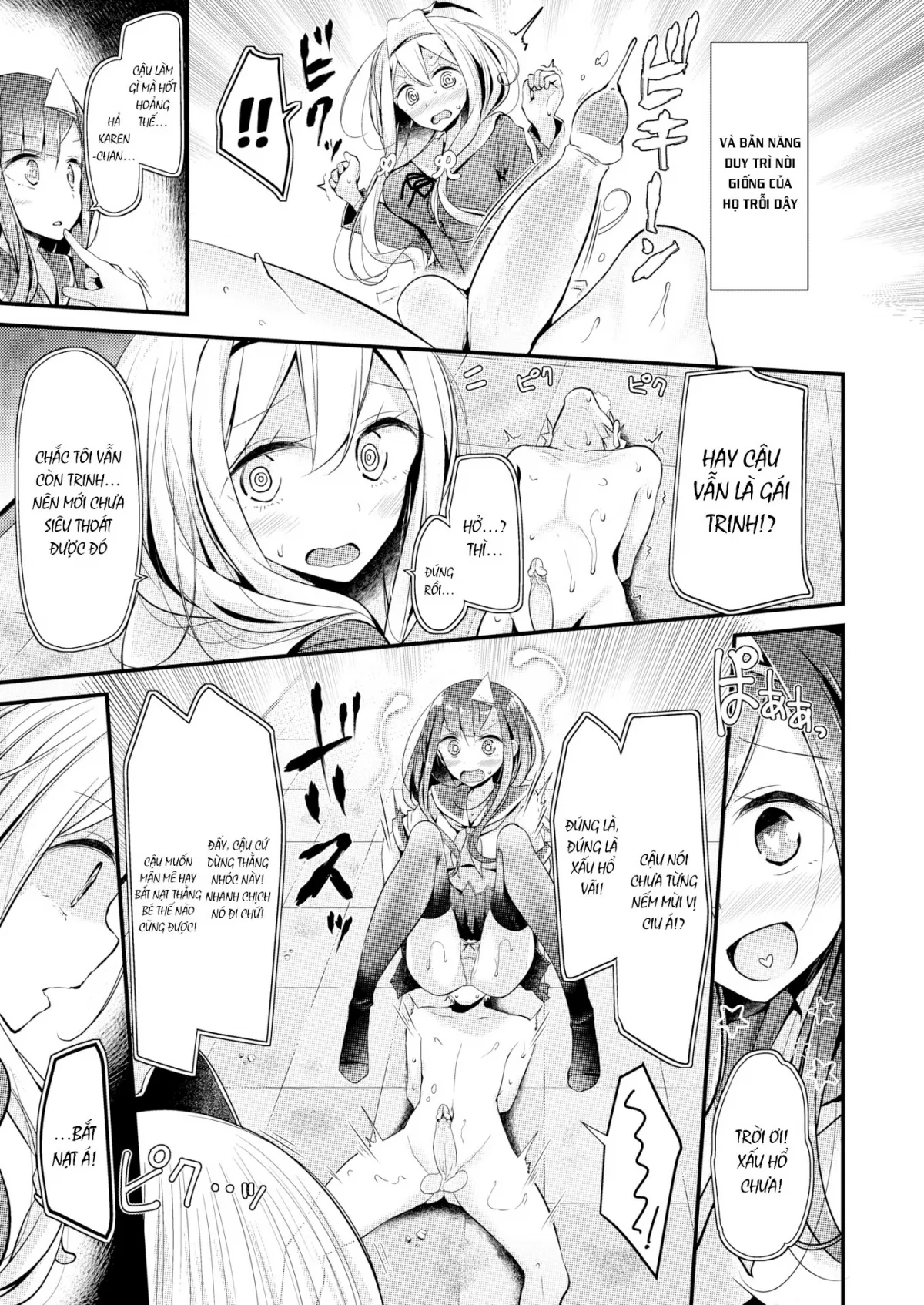HentaiVN.net - Ảnh 7 - Spiritual Harassment - Test of Courage - Chap 1