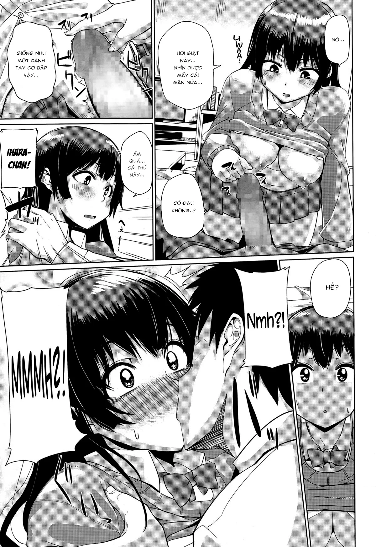 HentaiVN.net - Ảnh 11 - Ihara-chan wa Futoppara [Ihara-chan Bị Tăng Cân] - Chap 1