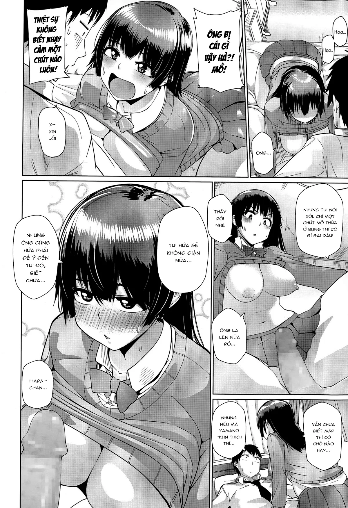 HentaiVN.net - Ảnh 16 - Ihara-chan wa Futoppara [Ihara-chan Bị Tăng Cân] - Chap 1
