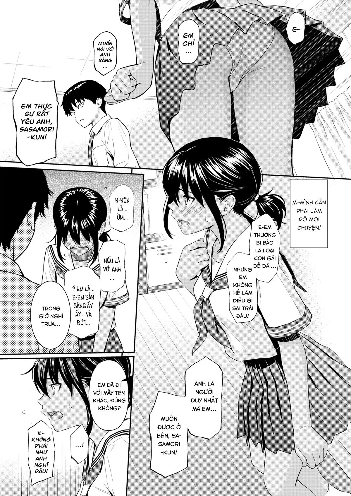 HentaiVN.net - Ảnh 9 - Lời Thủ Thỉ Của Tình Yêu - Chap 1