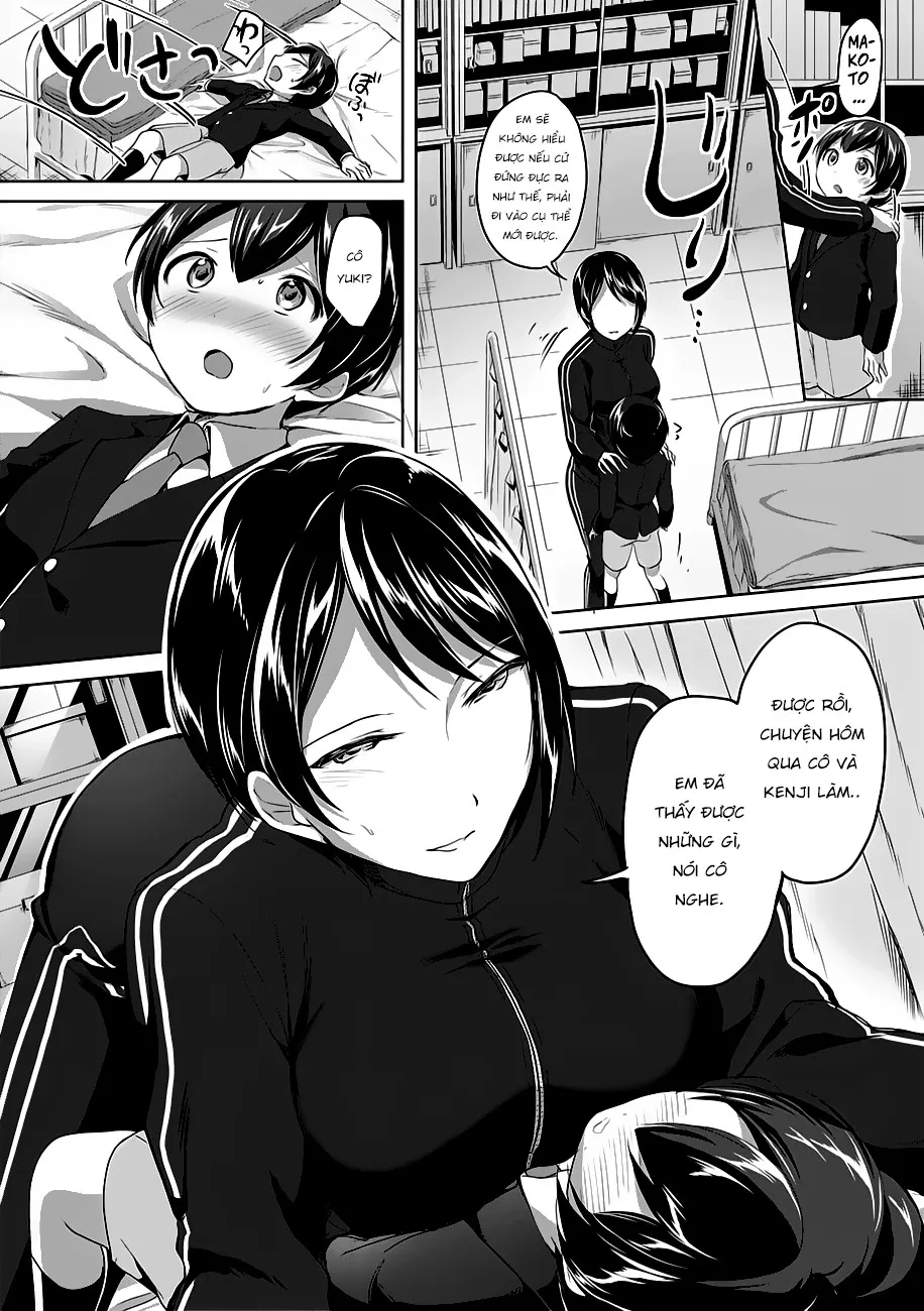 HentaiVN.net - Ảnh 14 - Bí mật giờ tan trường [Mohitotsu Himitsu no Houkago; One More After-School Secret] - Chap 1