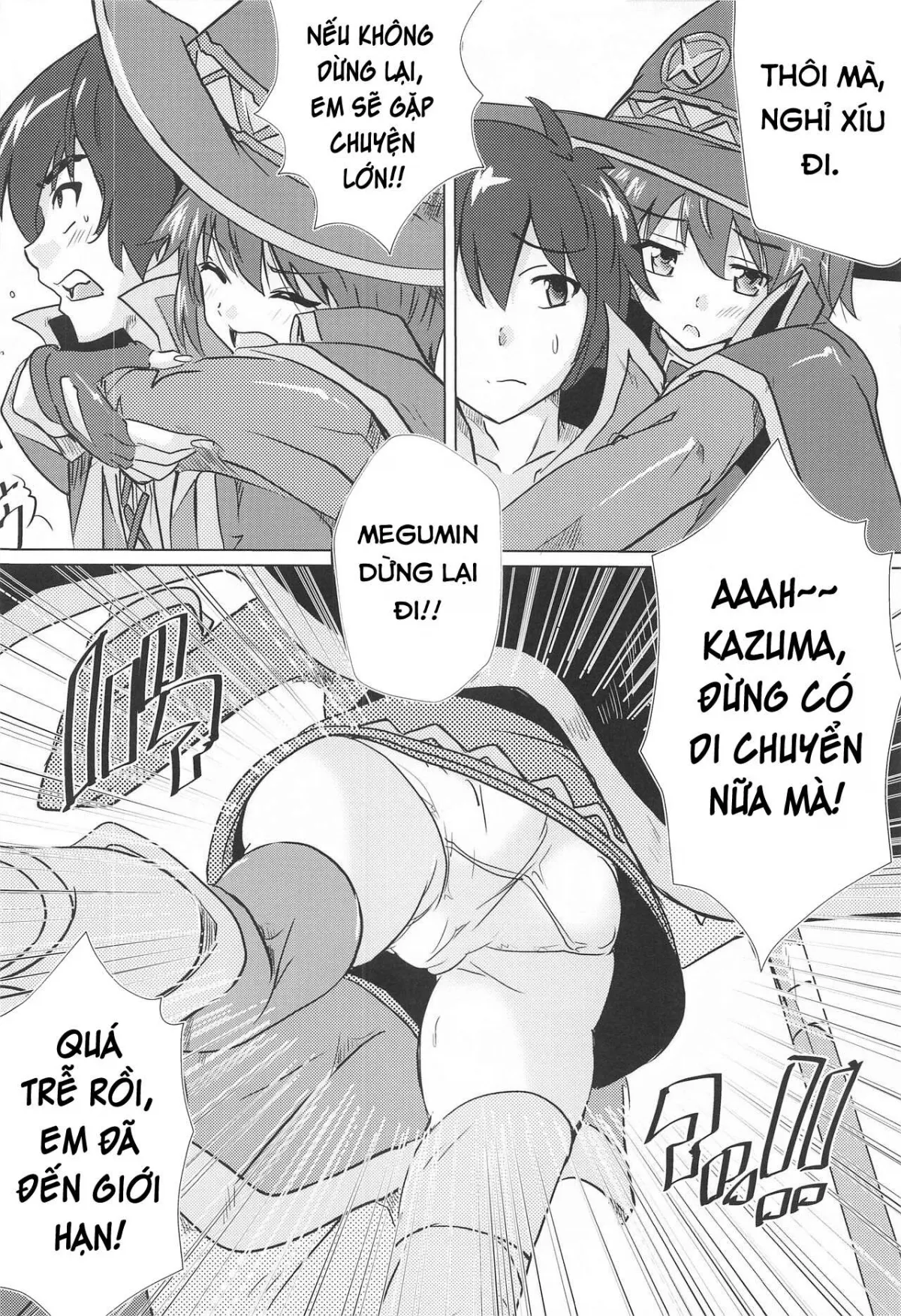 HentaiVN.net - Ảnh 3 - Cuộc sống thường nhật của Megumin [Megumin's Daily Life ; Megumin no Nichijou] - Chap 1