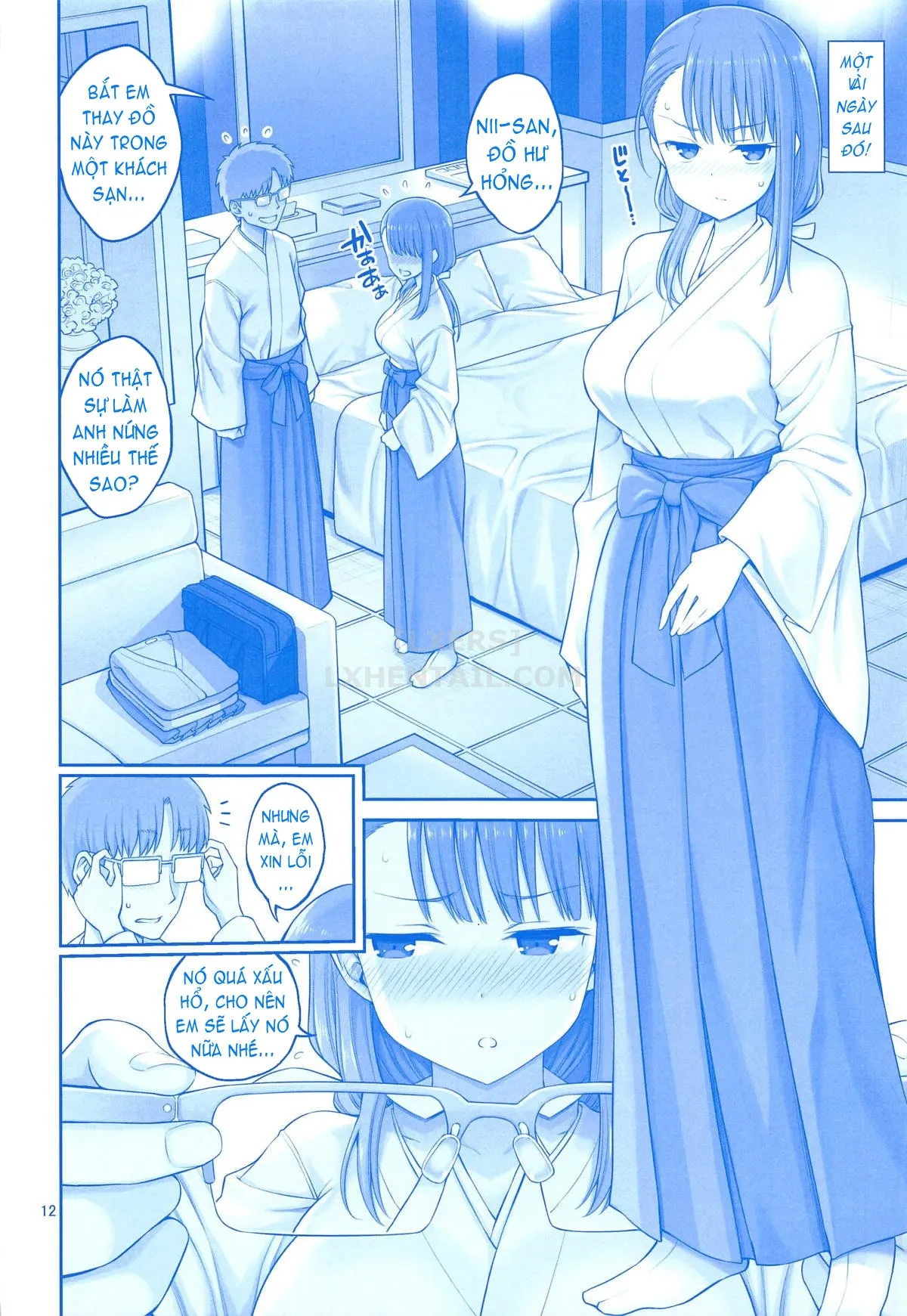 HentaiVN.net - Ảnh 12 - Enmusubi No Tawawa - Chap 1