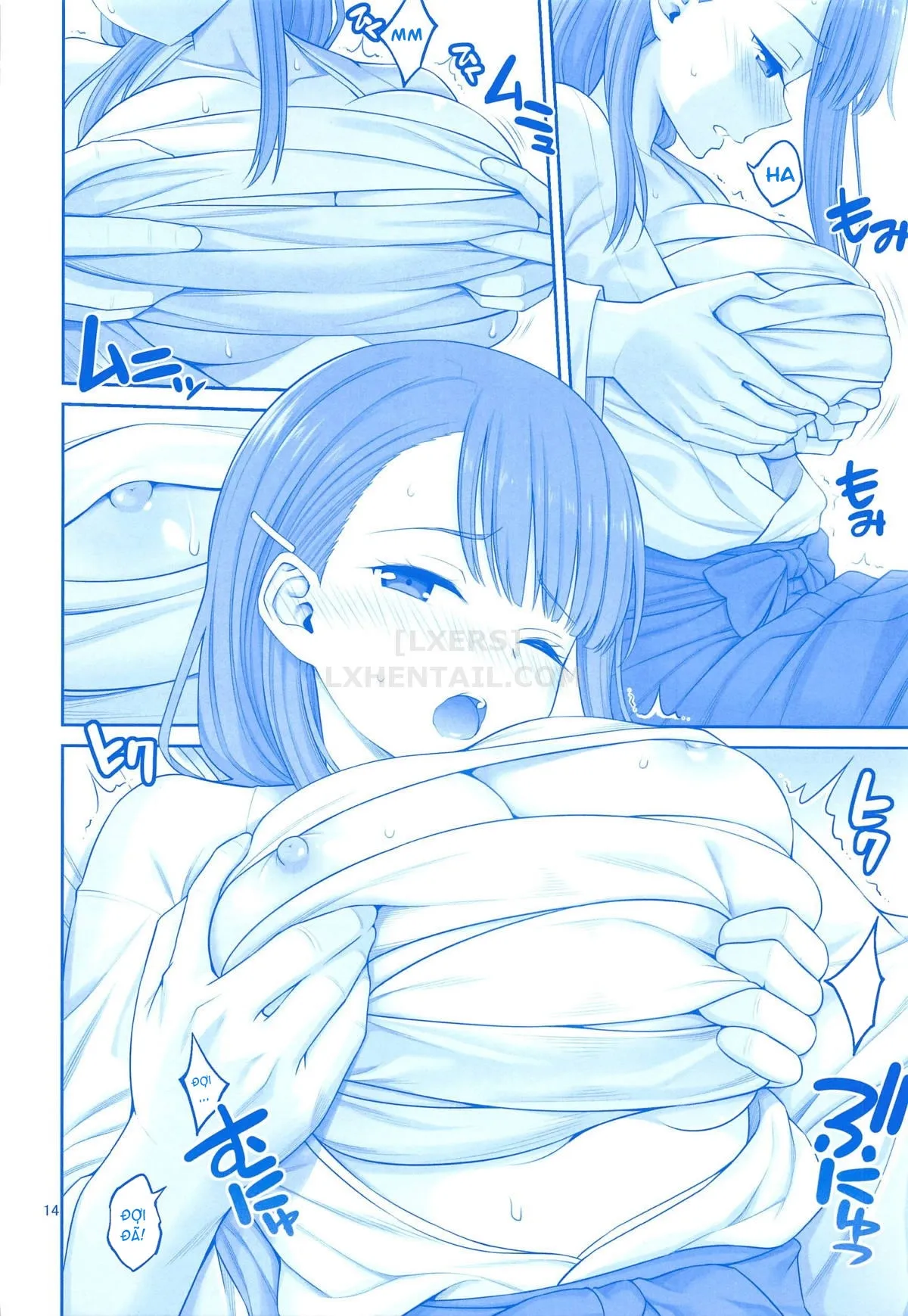 HentaiVN.net - Ảnh 14 - Enmusubi No Tawawa - Chap 1