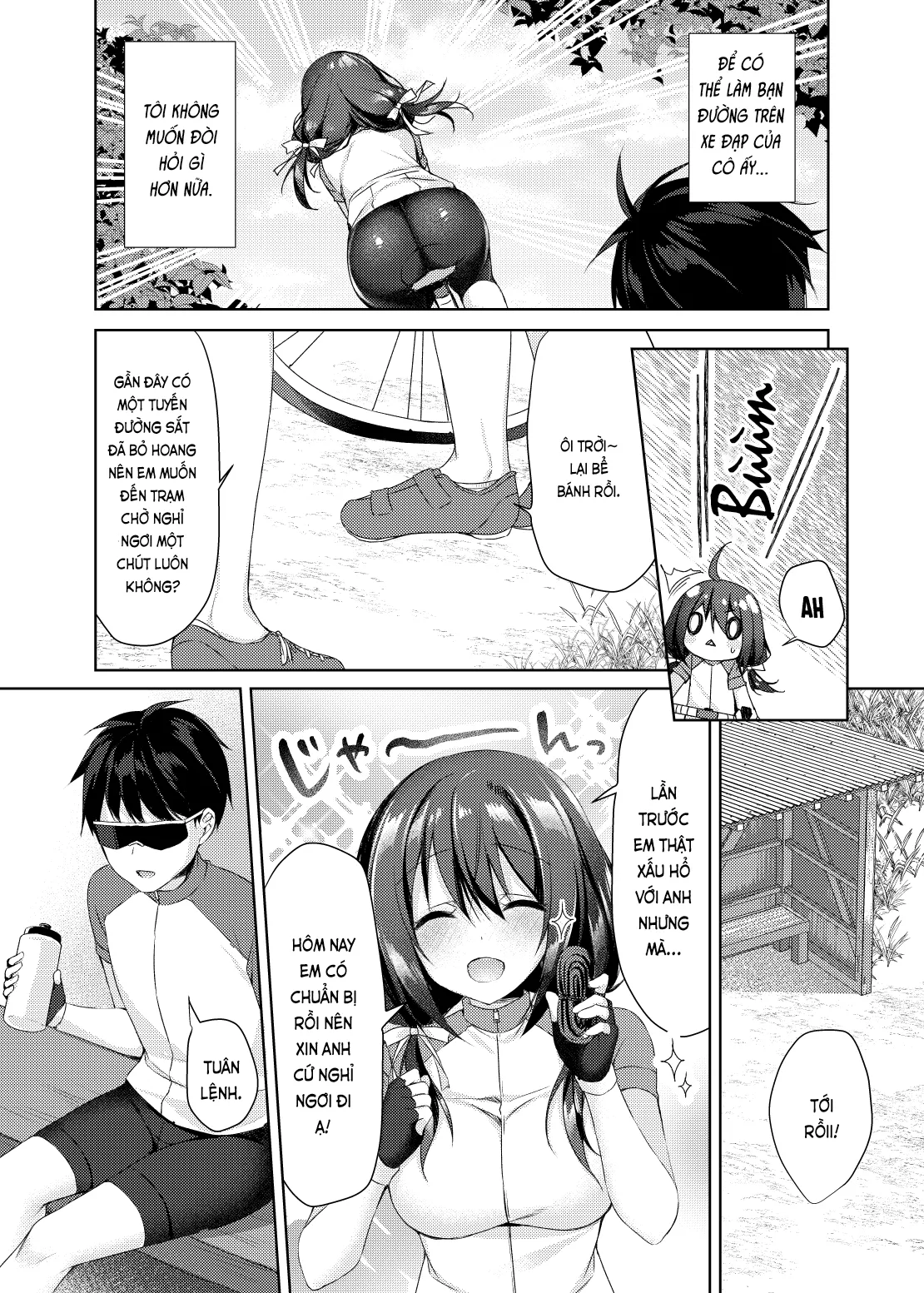 HentaiVN.net - Ảnh 11 - Yêu mông (nguyên tác) [Oshiriai; おしりあい] - Chap 1