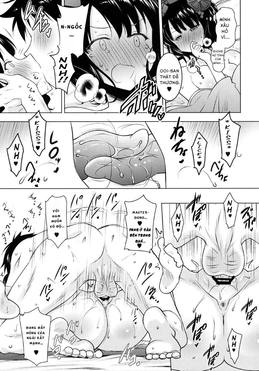 HentaiVN.net - Ảnh 19 - Hokusai-Chan Ga Okuchi De Teinei Ni Tannen Ni Nando Mo Nuite Kurete Kara No Honban [Hokusai-Chan's Scrupulous Mouth Makes Me Cum Continuously] - Chap 1