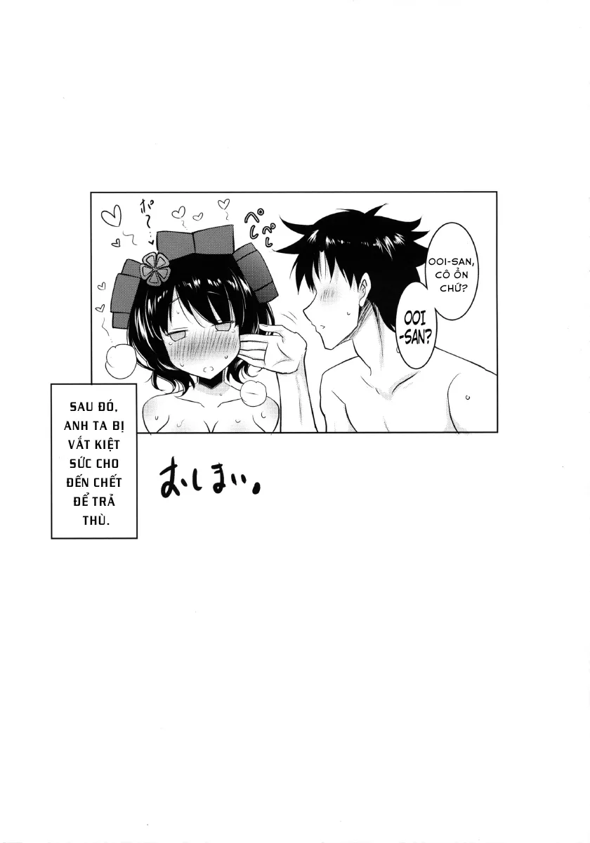 HentaiVN.net - Ảnh 23 - Hokusai-Chan Ga Okuchi De Teinei Ni Tannen Ni Nando Mo Nuite Kurete Kara No Honban [Hokusai-Chan's Scrupulous Mouth Makes Me Cum Continuously] - Chap 1