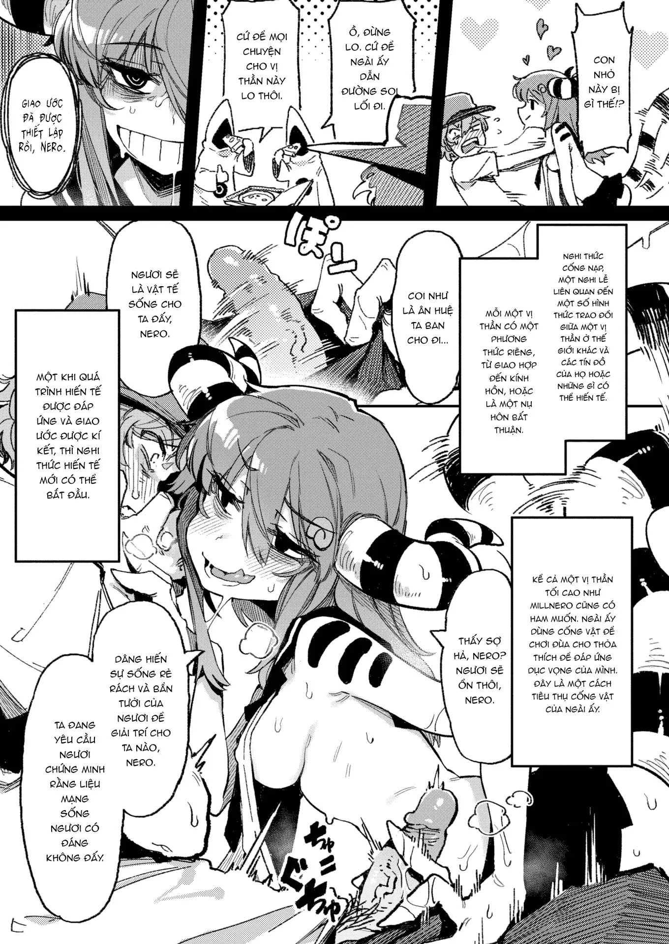 HentaiVN.net - Ảnh 4 - Vị thần sấm sét [The Lightning God] - Chap 1
