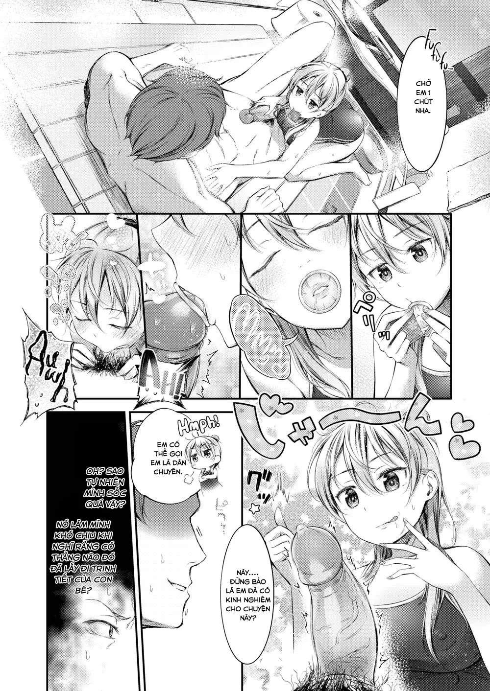 HentaiVN.net - Ảnh 14 - Bị em gái mưa Địt Xoa Dịu [If I Get Caught in the Rain] - Chap 1