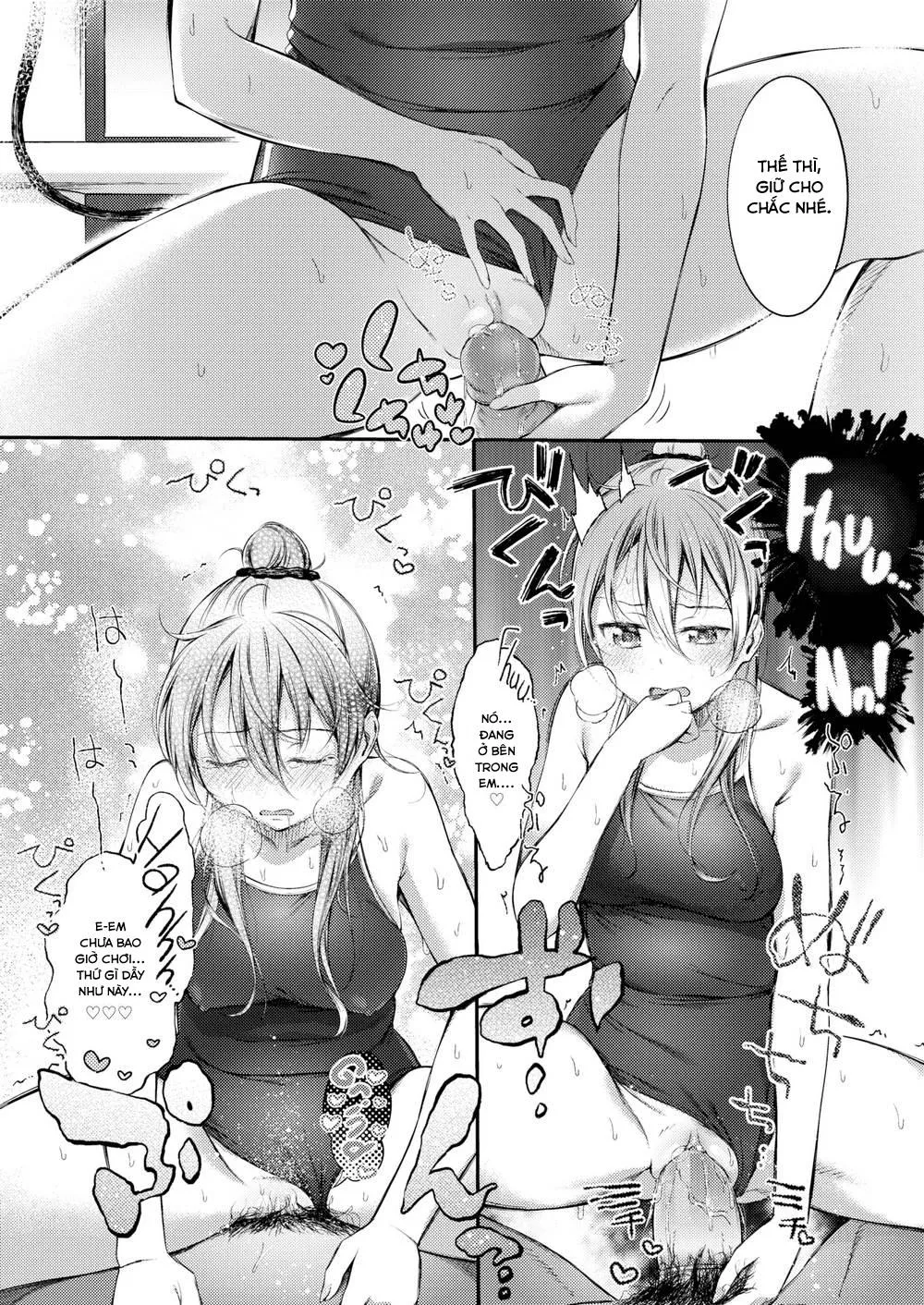 HentaiVN.net - Ảnh 15 - Bị em gái mưa Địt Xoa Dịu [If I Get Caught in the Rain] - Chap 1