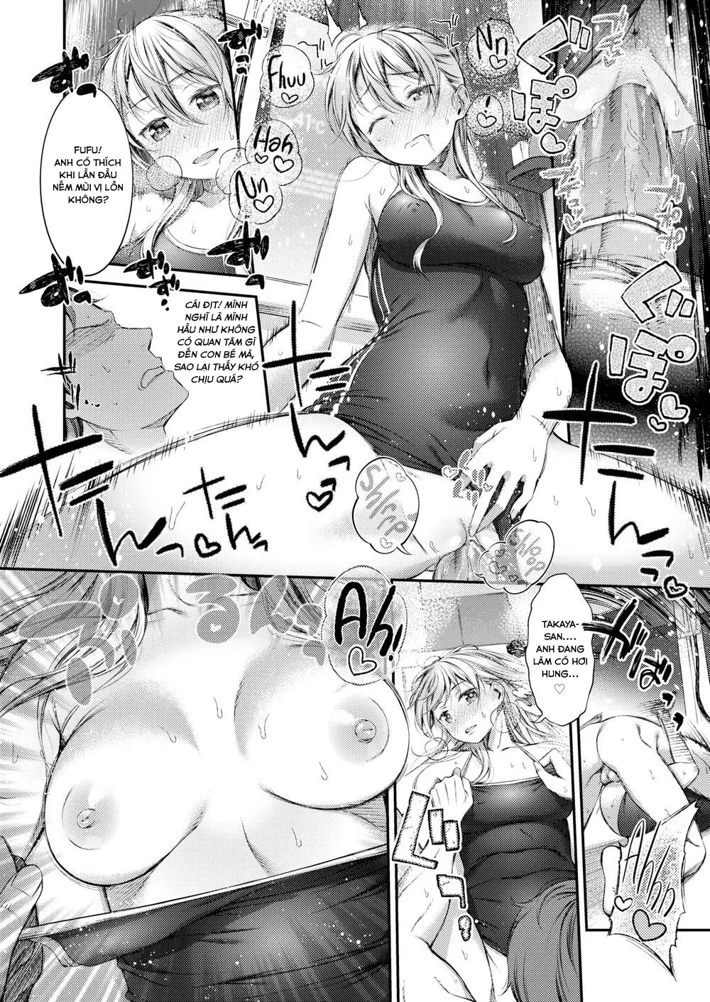 HentaiVN.net - Ảnh 16 - Bị em gái mưa Địt Xoa Dịu [If I Get Caught in the Rain] - Chap 1