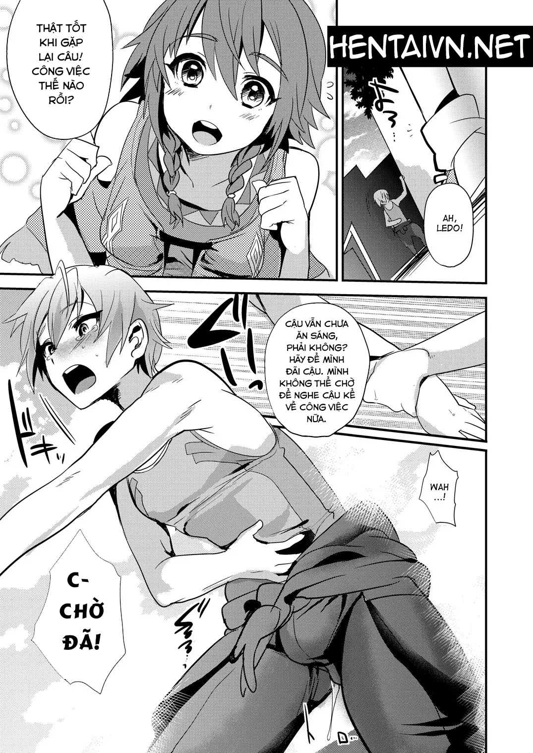 HentaiVN.net - Ảnh 13 - Ganbatteru Sugata ga Ureshikute - Chap 1