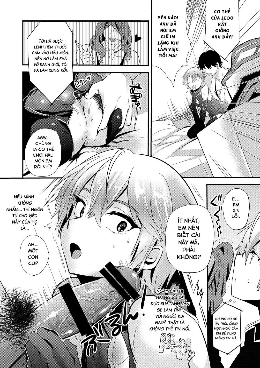 HentaiVN.net - Ảnh 4 - Ganbatteru Sugata ga Ureshikute - Chap 1