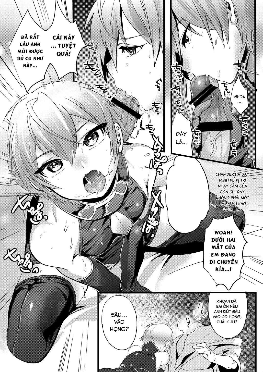 HentaiVN.net - Ảnh 5 - Ganbatteru Sugata ga Ureshikute - Chap 1