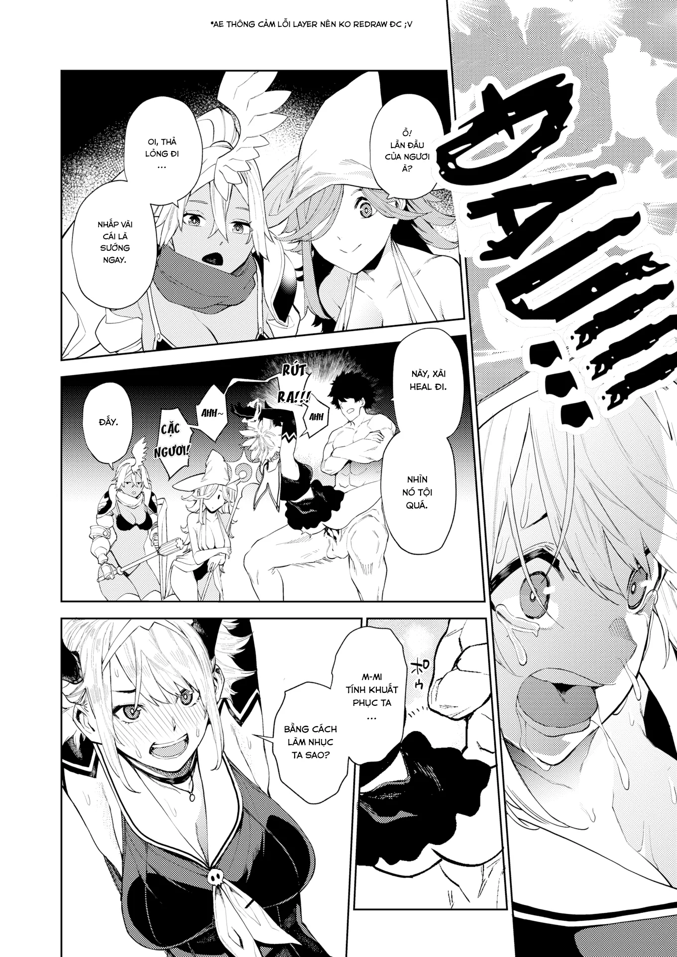 HentaiVN.net - Ảnh 6 - Thanh gươm diệt quỷ(FAKE) [Holy Rod Excalibur] - Chap 1