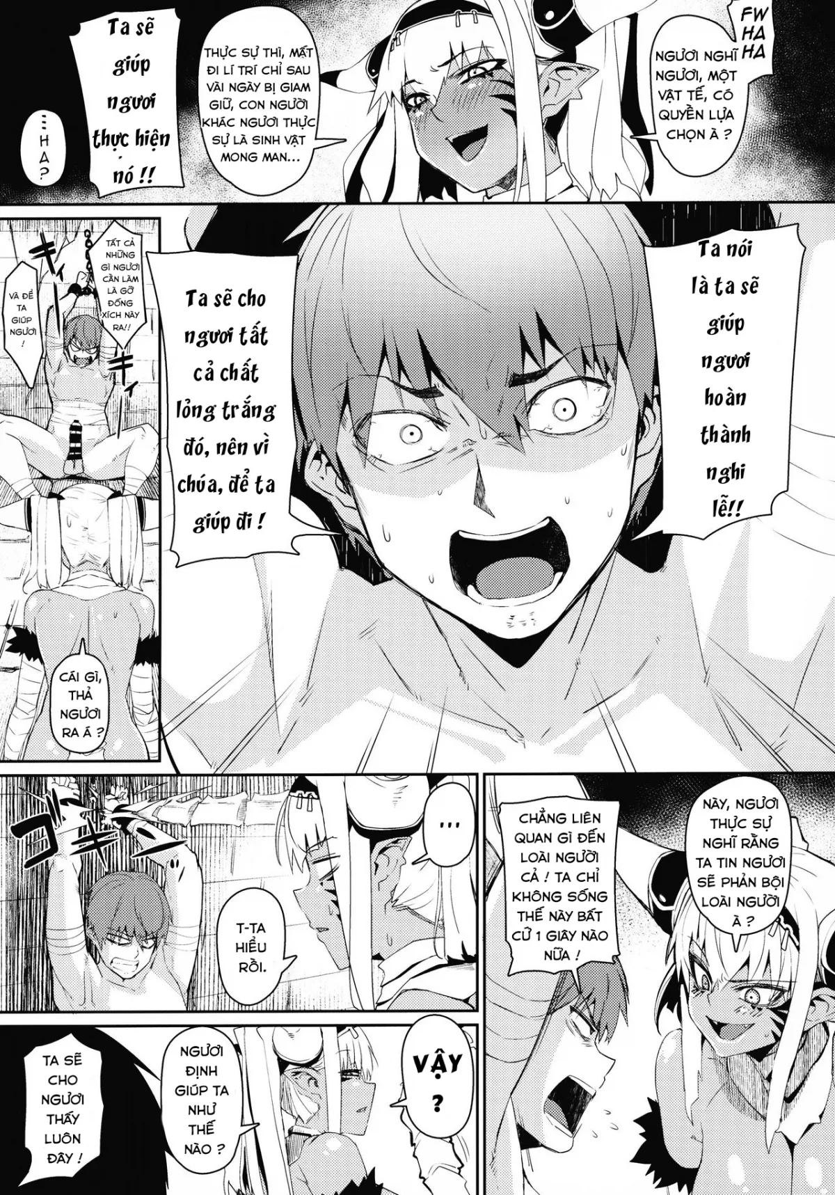 HentaiVN.net - Ảnh 13 - Enemy girl - Chap 1