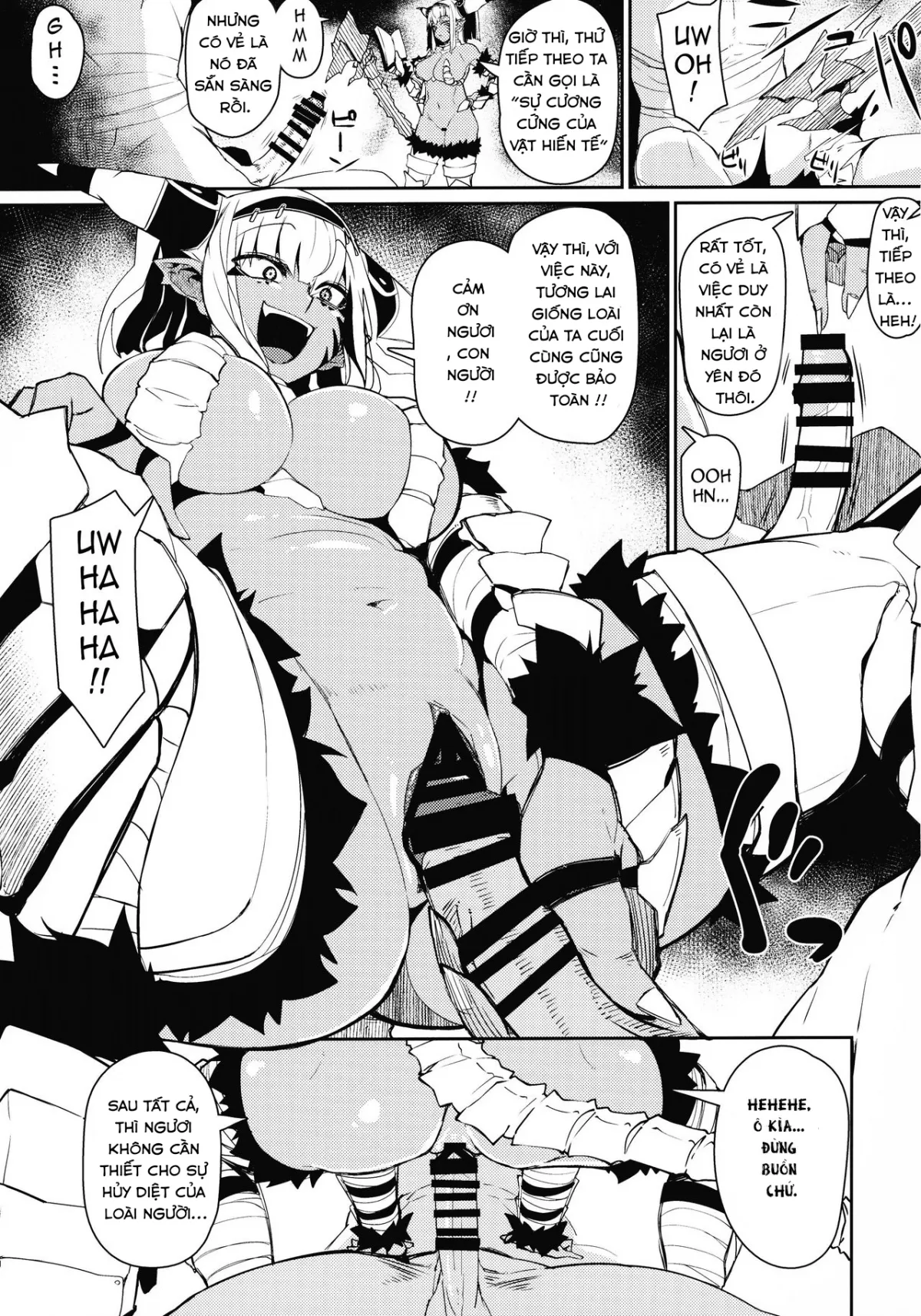 HentaiVN.net - Ảnh 7 - Enemy girl - Chap 1