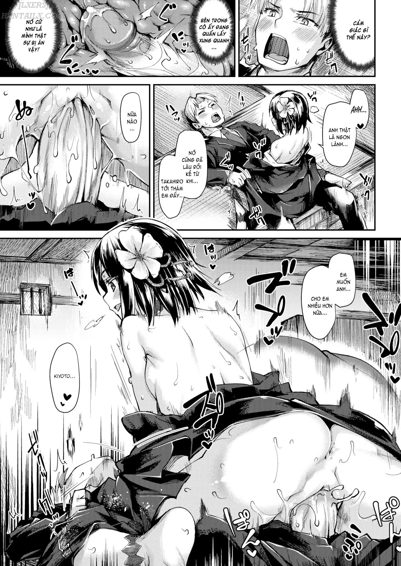 HentaiVN.net - Ảnh 12 - Caged Flower [Comic Kairakuten BEAST 2017-05] - Chap 1