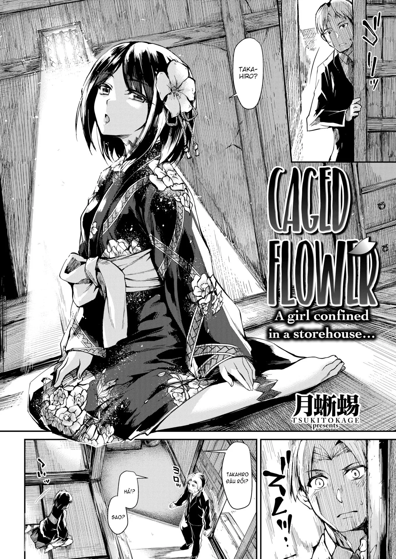 HentaiVN.net - Ảnh 3 - Caged Flower [Comic Kairakuten BEAST 2017-05] - Chap 1