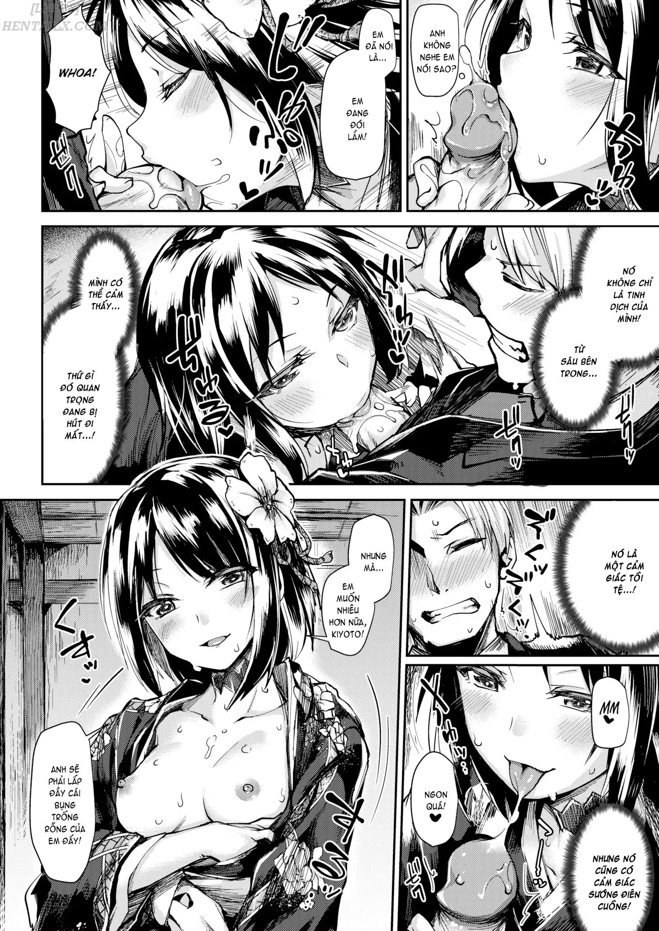 HentaiVN.net - Ảnh 7 - Caged Flower [Comic Kairakuten BEAST 2017-05] - Chap 1