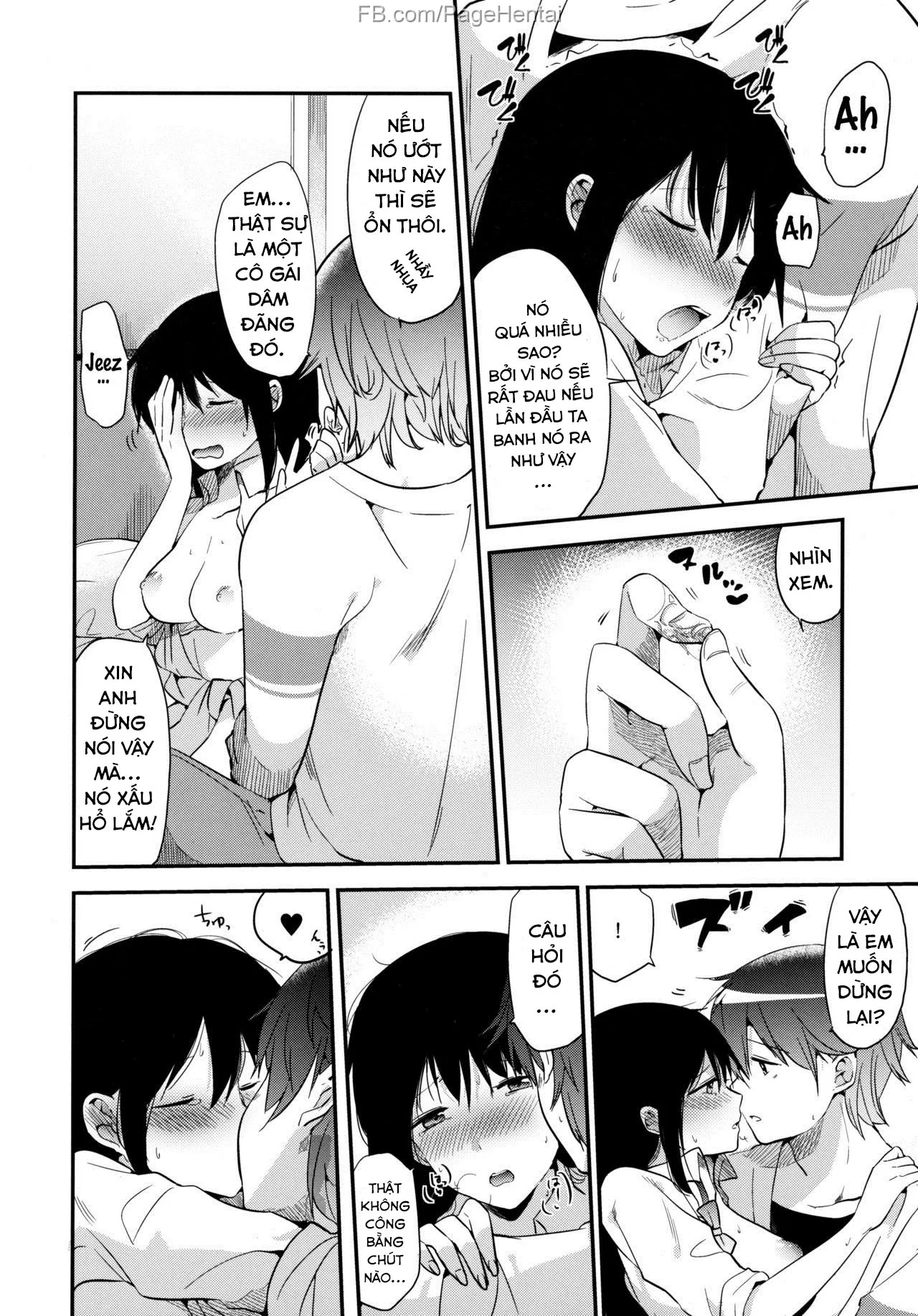 HentaiVN.net - Ảnh 13 - Phần thương sau bài kiểm tra. [Post-Test Treats] - Chap 1
