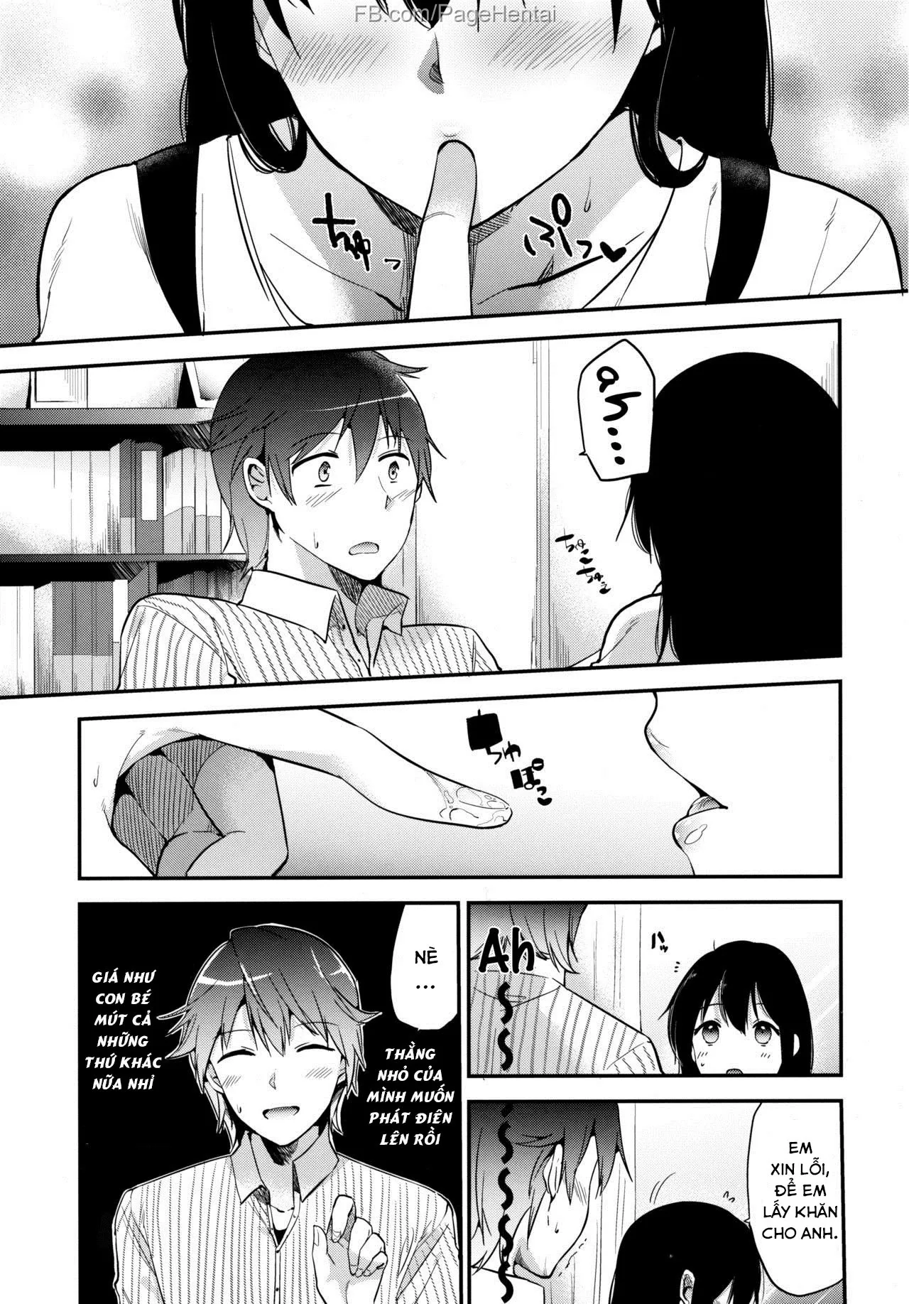 HentaiVN.net - Ảnh 25 - Phần thương sau bài kiểm tra. [Post-Test Treats] - Chap 1