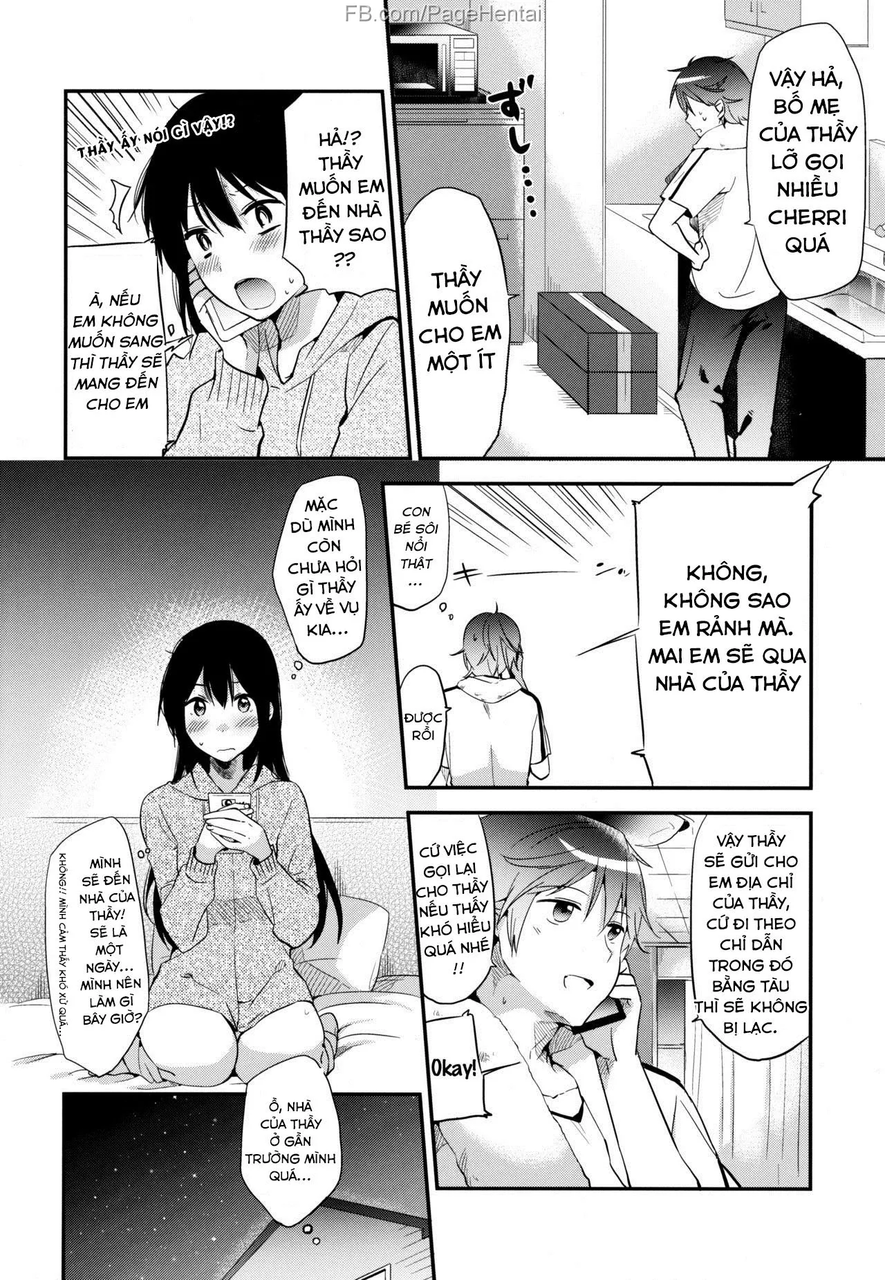 HentaiVN.net - Ảnh 5 - Phần thương sau bài kiểm tra. [Post-Test Treats] - Chap 1