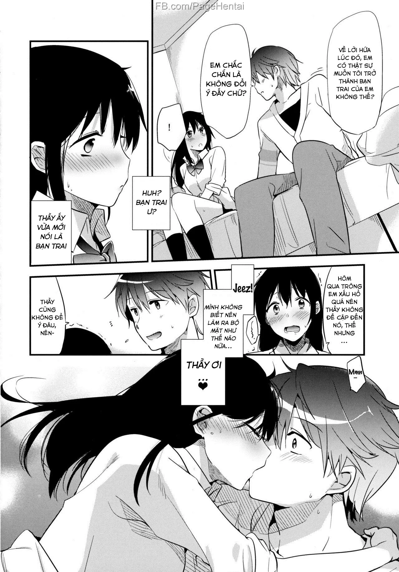 HentaiVN.net - Ảnh 7 - Phần thương sau bài kiểm tra. [Post-Test Treats] - Chap 1