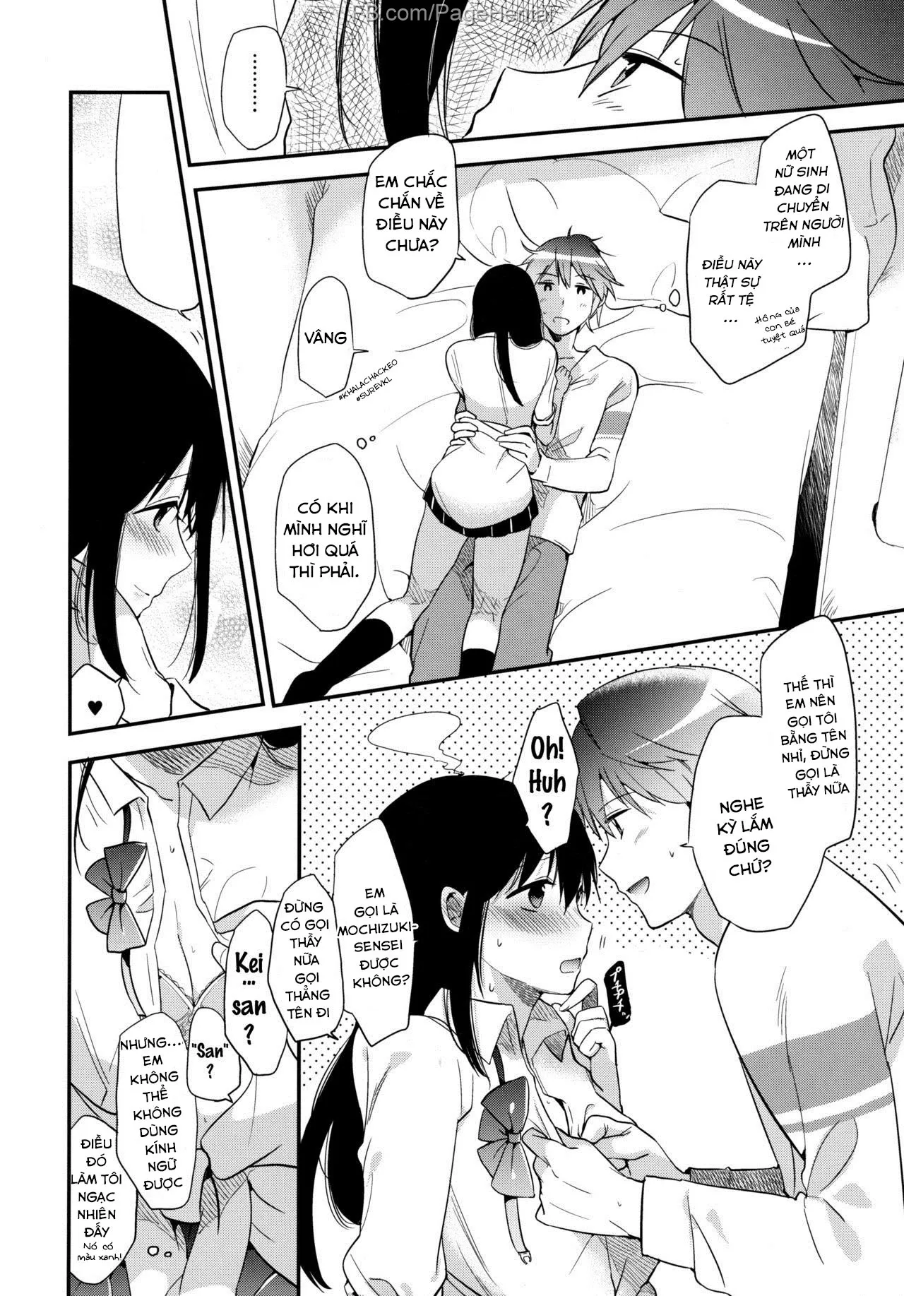 HentaiVN.net - Ảnh 9 - Phần thương sau bài kiểm tra. [Post-Test Treats] - Chap 1