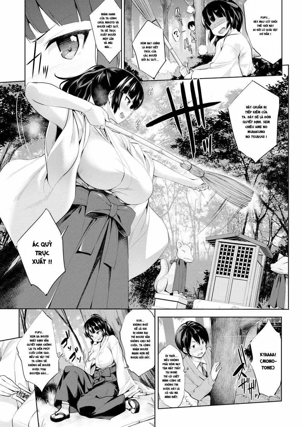 HentaiVN.net - Ảnh 6 - Mikoto Secret - Chap 1