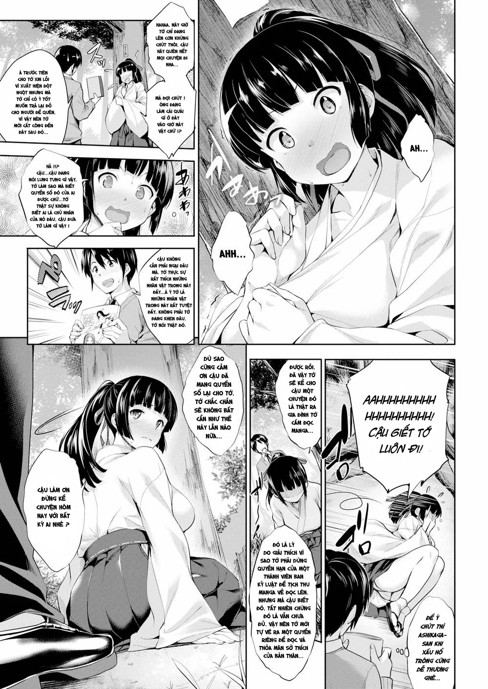HentaiVN.net - Ảnh 8 - Mikoto Secret - Chap 1