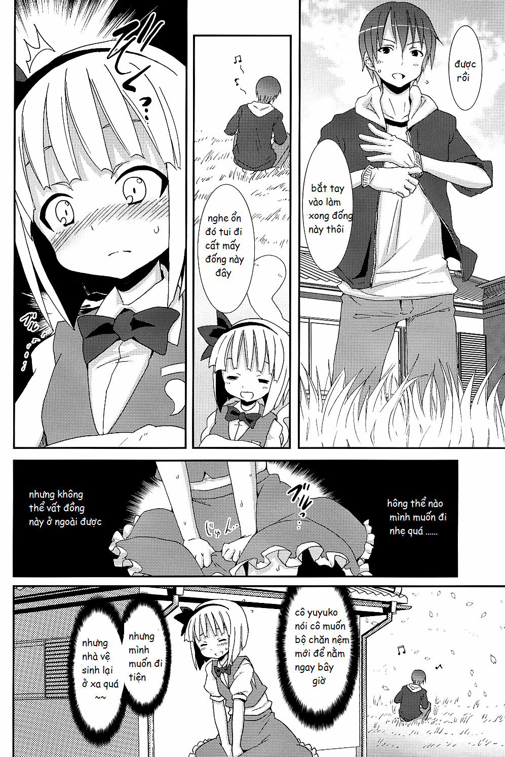 HentaiVN.net - Ảnh 6 - Hakugyokurou to Youmu to Arbeit ( Touhou Project ) [Part Time Job with Youmu at Hakugyokurou / làm việc bán thời gian với youmu tại Hakugyokurou] - Chap 1